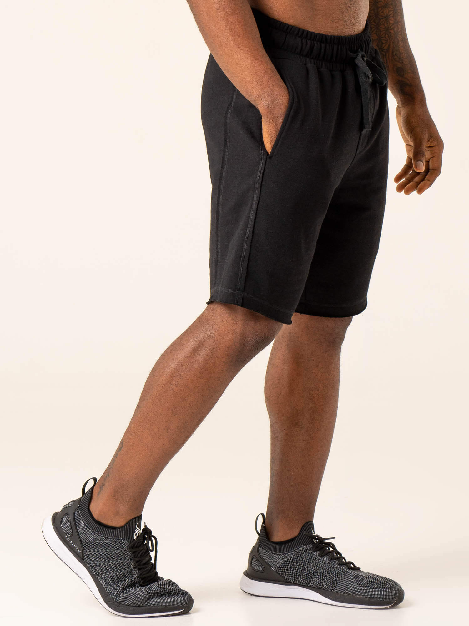 Dynamic Track Shorts for Men - Black Running Shorts with Comfort Fit - Perfect for Gym, Jogging & Workouts