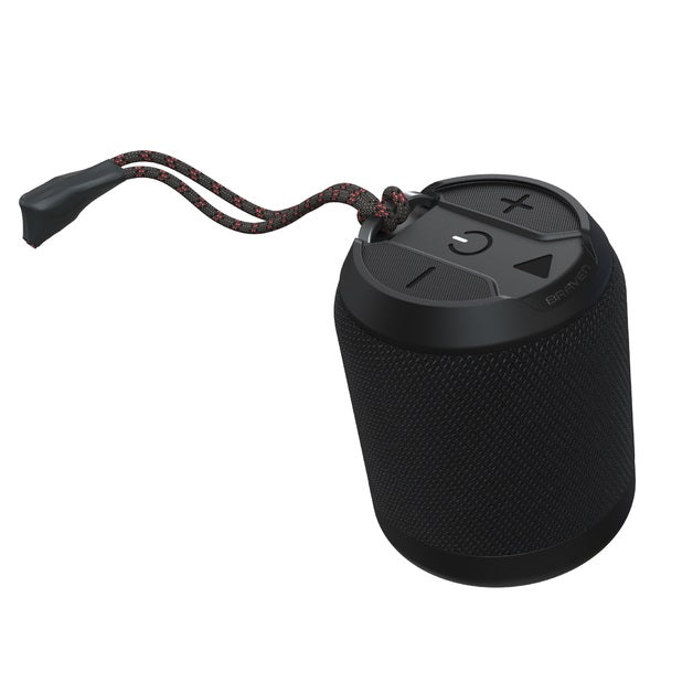 Braven BRV Mini Speaker - Portable Bluetooth Speaker with Rich Bass, Waterproof & Wireless for Outdoor, Travel, Beach, and Pool Parties