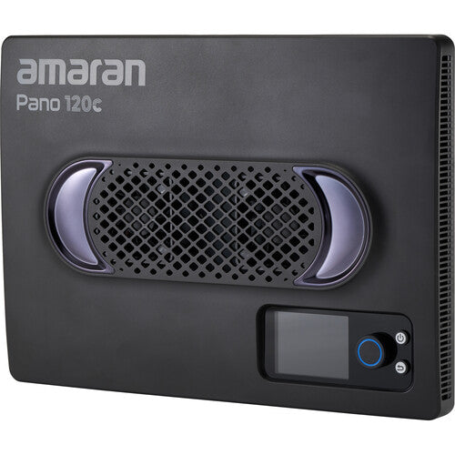 Amaran Pano 120c RGB COB LED Light Panel - Charcoal | Professional Photography & Video Lighting for Studio, YouTube, TikTok Content Creation