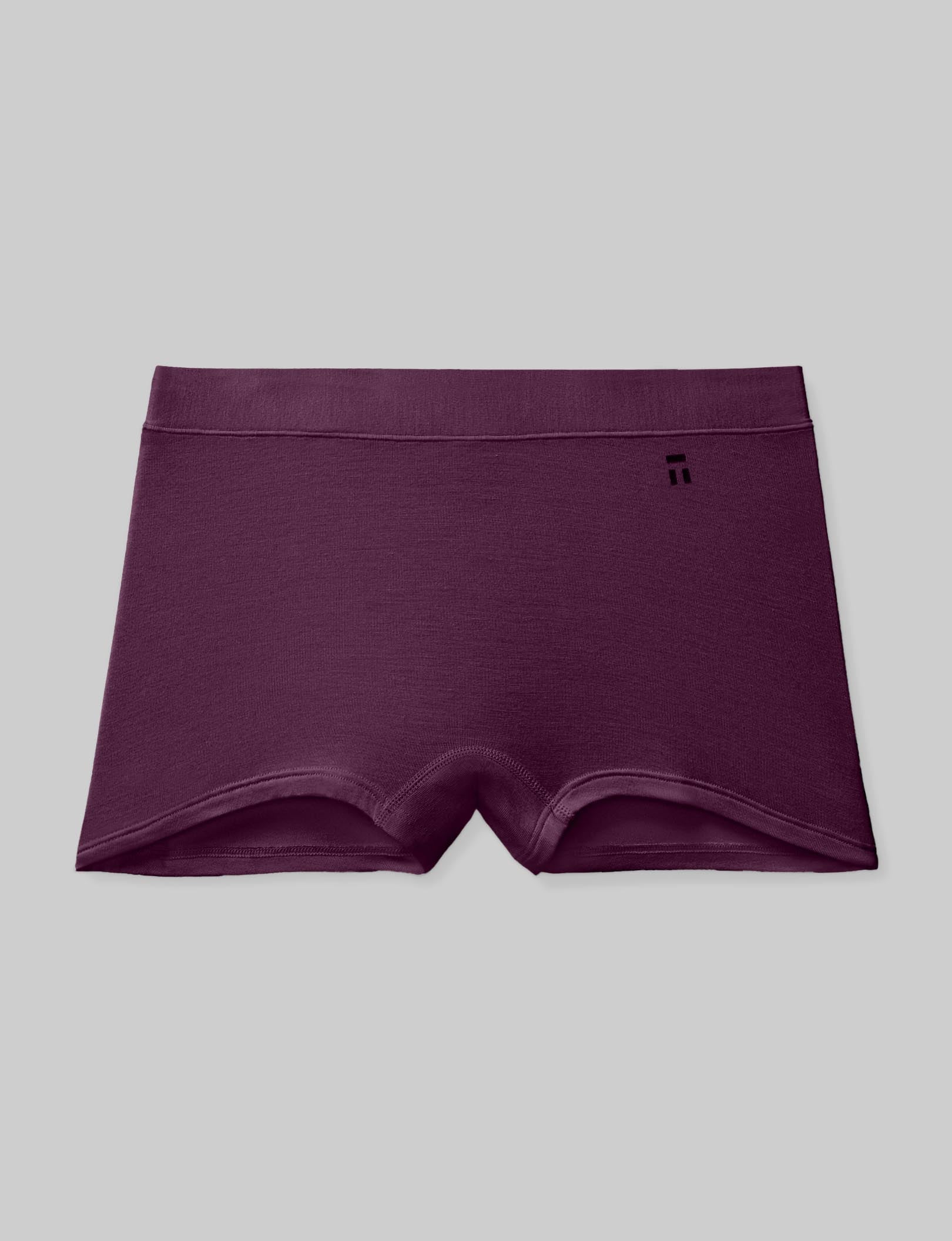 Women's Breathable Cotton Boyshort Underwear - Soft & Comfortable for Everyday Wear, Sleep & Lounge