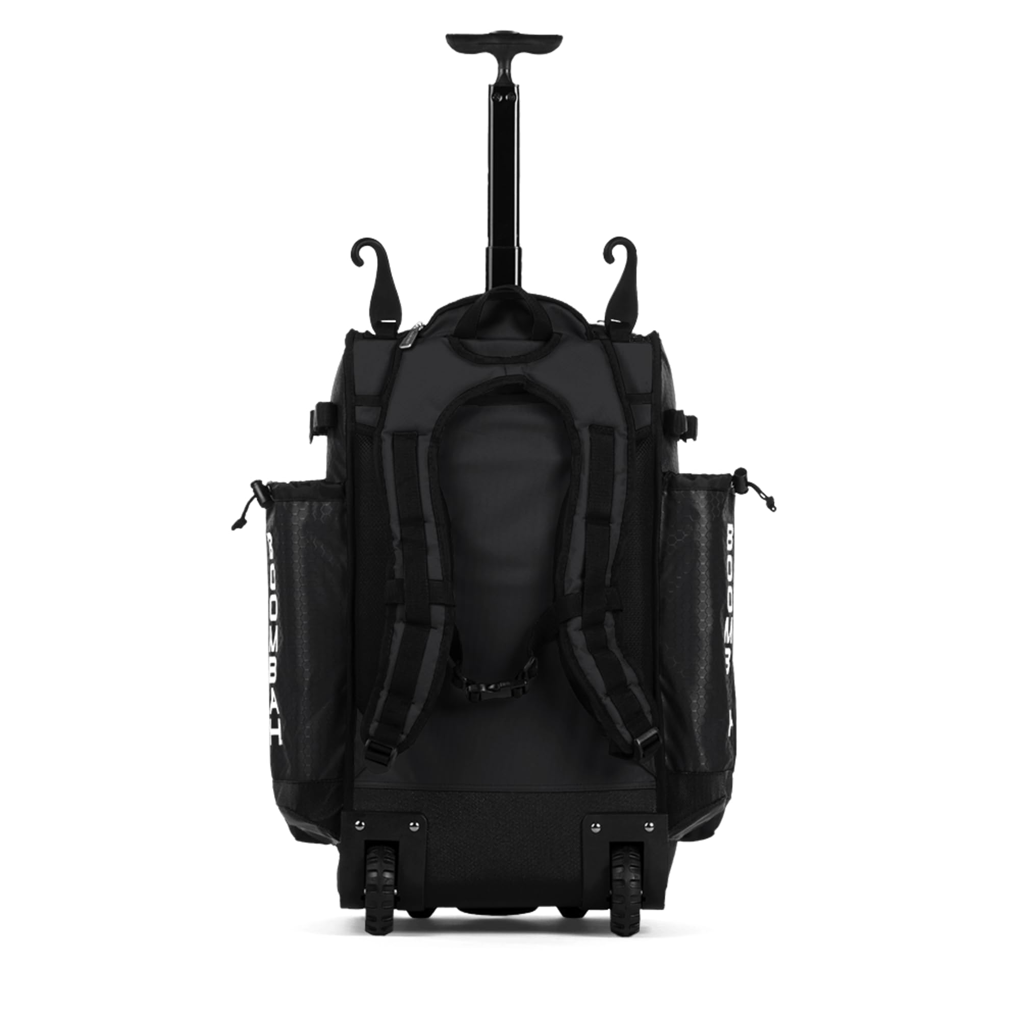 Boombah Superpack Hybrid Rolling Bat Bag - Wheeled & Backpack Baseball Equipment for Travel & Games | Durable Sports Gear for Players & Teams