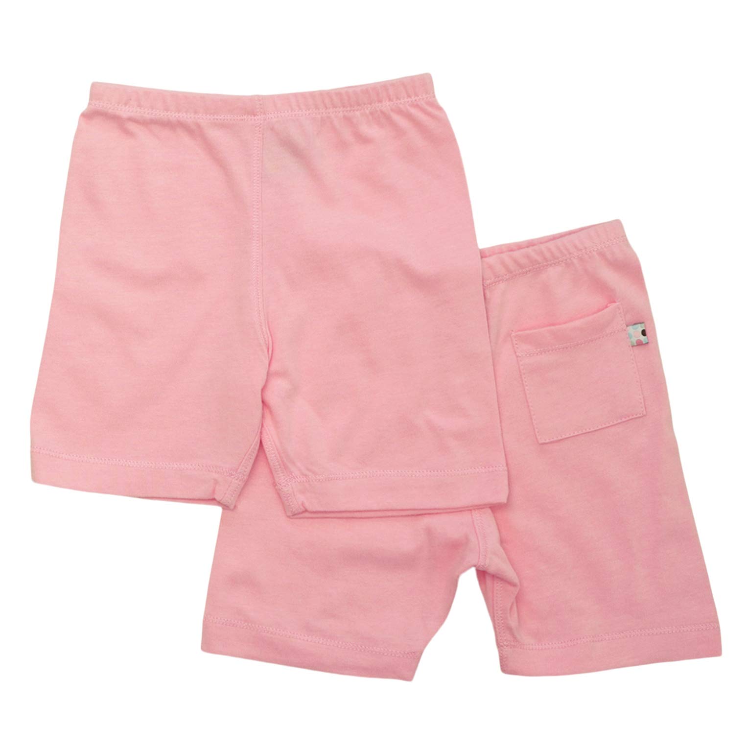 Babysoy Soft & Comfortable Baby & Toddler Play Shorts - Organic Cotton Basic Wear for Playtime, Daycare & Outdoor Activities