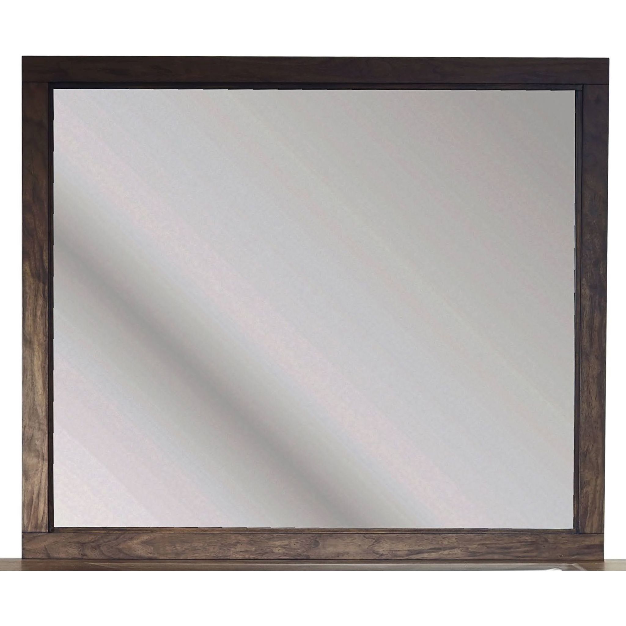 Boracay Mirror - Wild Oats Brown Wooden Wall Mirror for Home Decor | Perfect for Living Room, Bedroom & Entryway