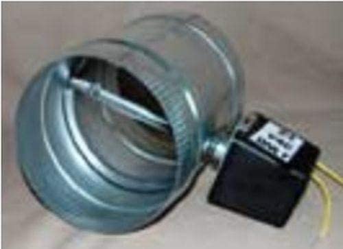 957015 5 Round Power Closed 2-Wire Damper Actuator - 110V HVAC Motor for Home Heating & Cooling Systems - Perfect for Ductwork, Ventilation Control, and Airflow Regulation