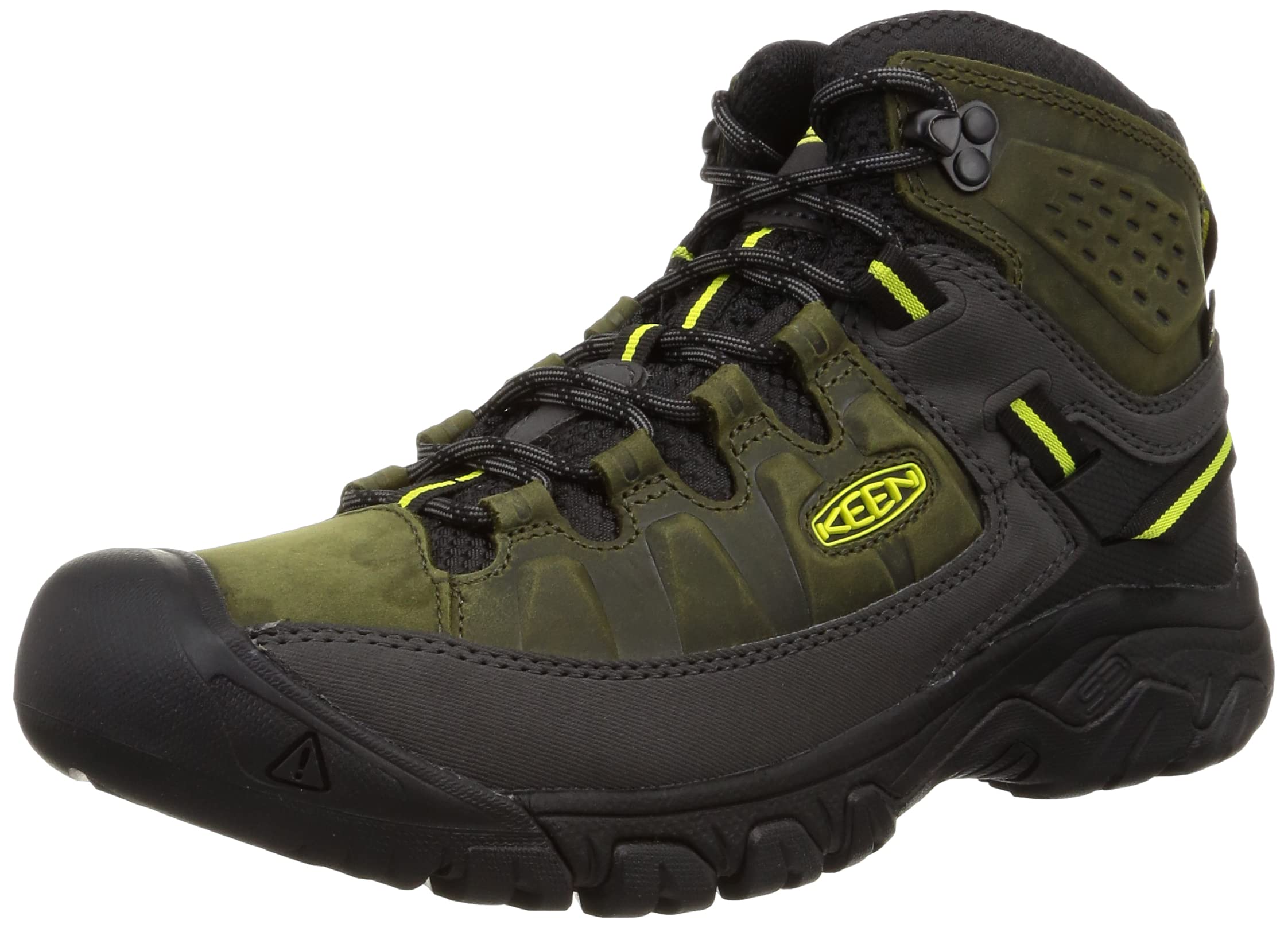 KEEN Men's Targhee 3 Mid Height Waterproof Hiking Boots - Lightweight & Durable for Outdoor Adventures, Trail Running & Camping