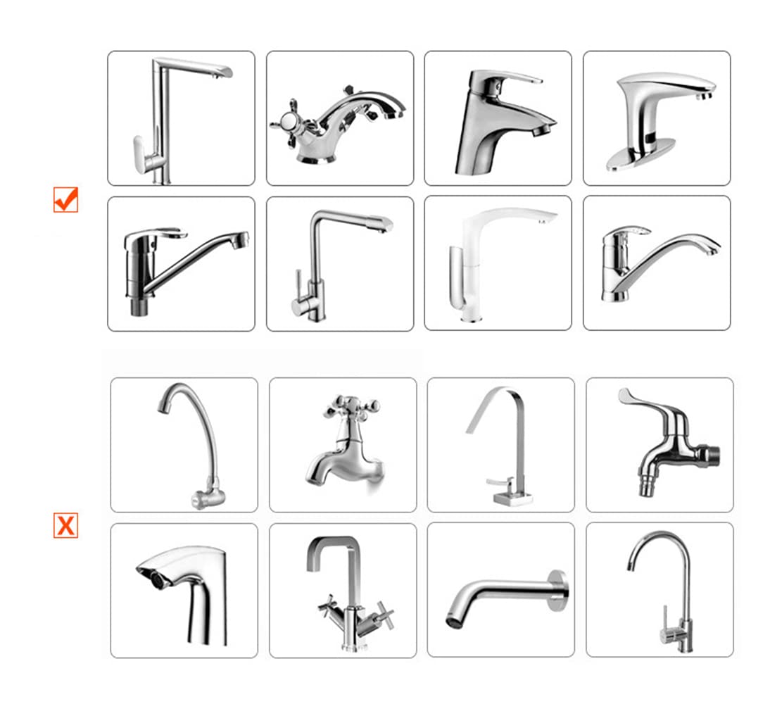 2 Pack Kids Faucet Extender - Safe Sink Handle for Toddlers Bath & Kitchen Use