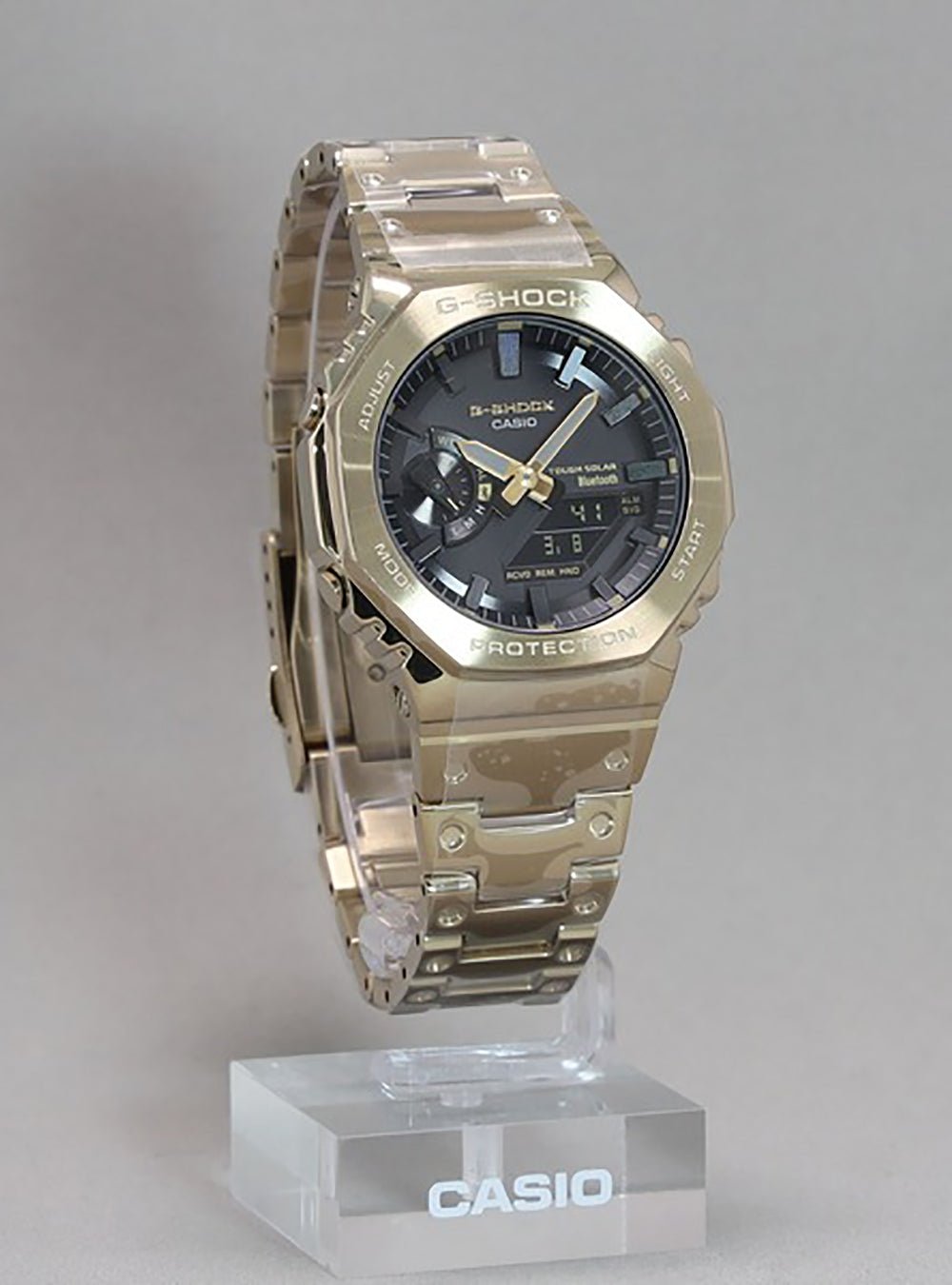 CASIO G-SHOCK GM-B2100GD-9AJF Full Metal Shock Resistant Watch - Made in Japan, Solar Powered, Bluetooth Connectivity - Perfect for Outdoor Sports, Hiking & Everyday Wear