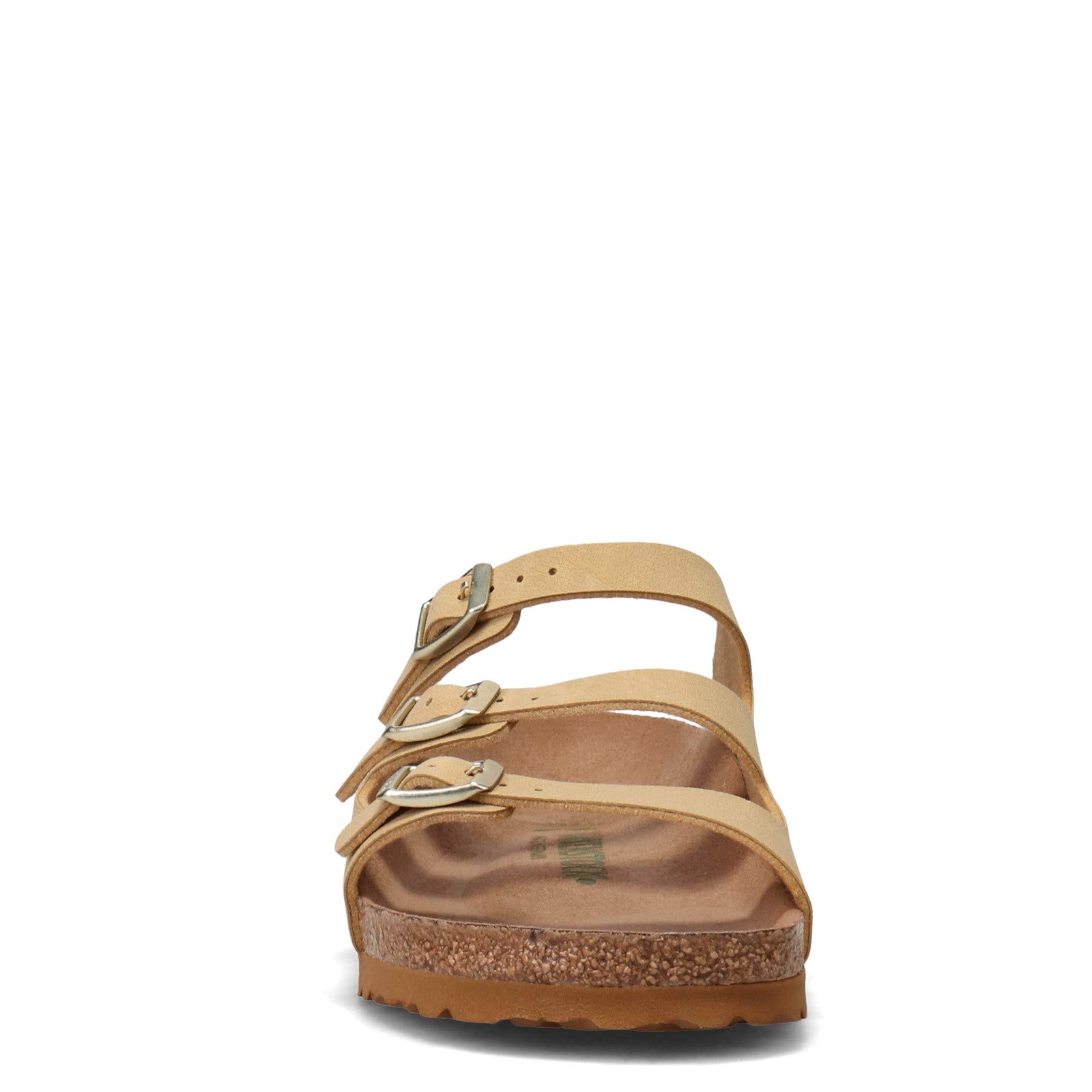 Birkenstock Florida Vegan Sandals for Women - Soft Footbed, Bb Latte Cream, Size 42 | Comfortable Summer Shoes for Beach, Travel & Casual Wear