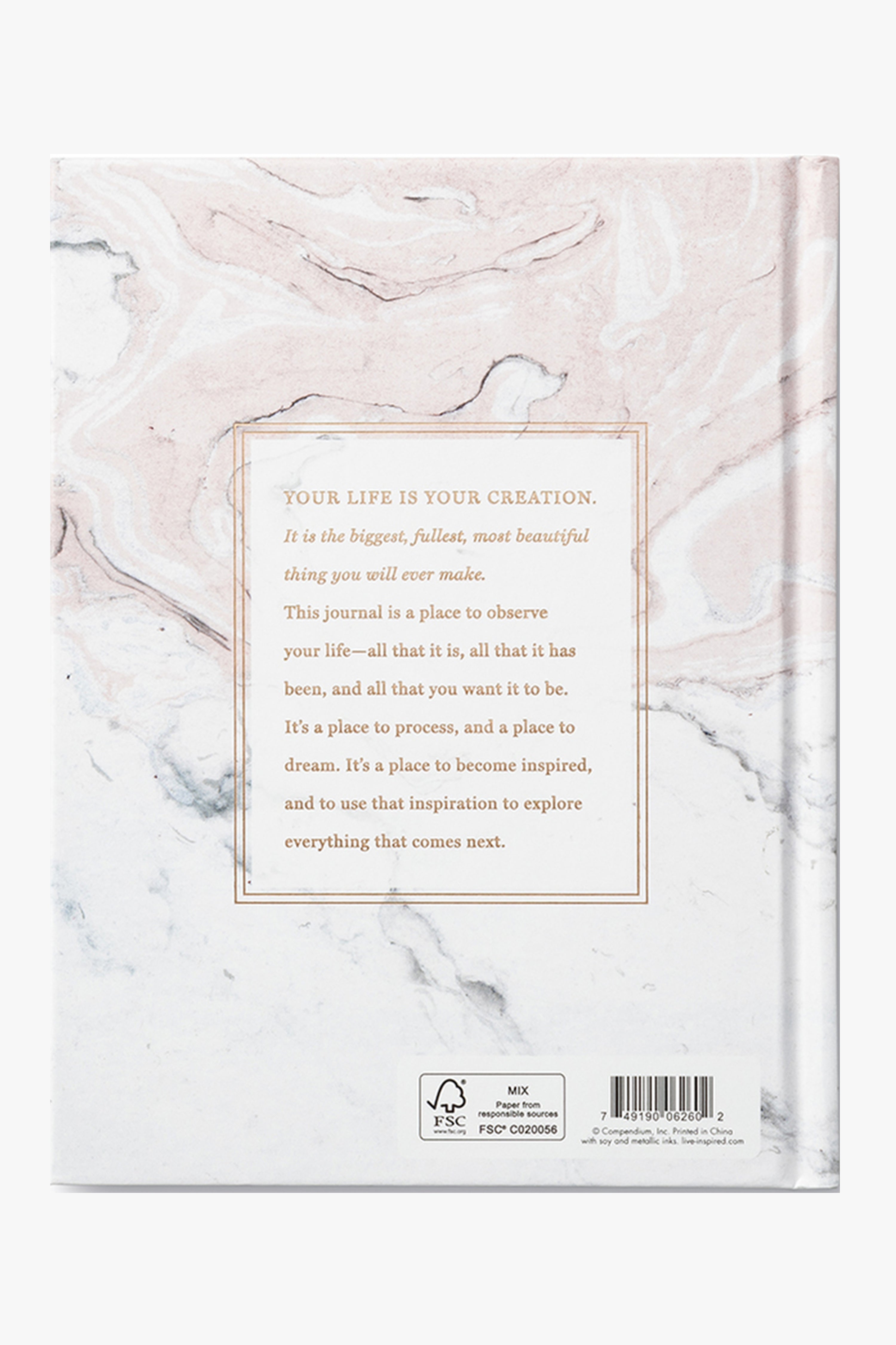 Inspired Life Guided Journal - Self-Discovery & Personal Growth Planner for Women - Perfect for Daily Reflection, Goal Setting & Mindfulness Practice