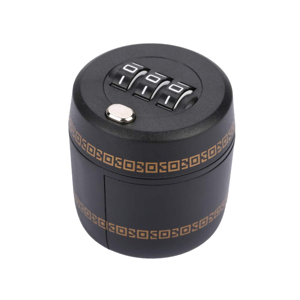 Gernie 3-Digit Combination Lock for Alcohol Bottles - Secure Password Protector for Milk, Liquor & Beverage Containers - Screw-Pull Levers Design - Ideal for Home, Bar, Travel & Child Safety