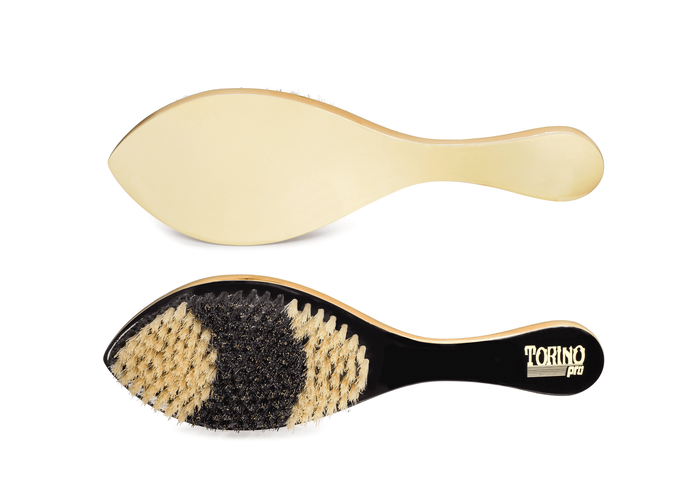 Torino Pro Wave Brush #1640 - Medium Hair Styling Brush for Smoothing & Detangling - Perfect for Salon, Home Use & Travel