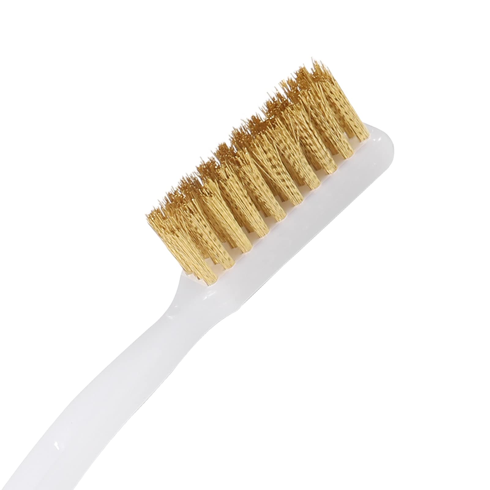 10pcs 3D Printer Nozzle Cleaning Kit - Copper Wire Brush & Handle Tool for Hot Bed Maintenance - Perfect for Creality Ender 3, CR-10, Prusa & More - Essential for 3D Printing Workshop & DIY Projects