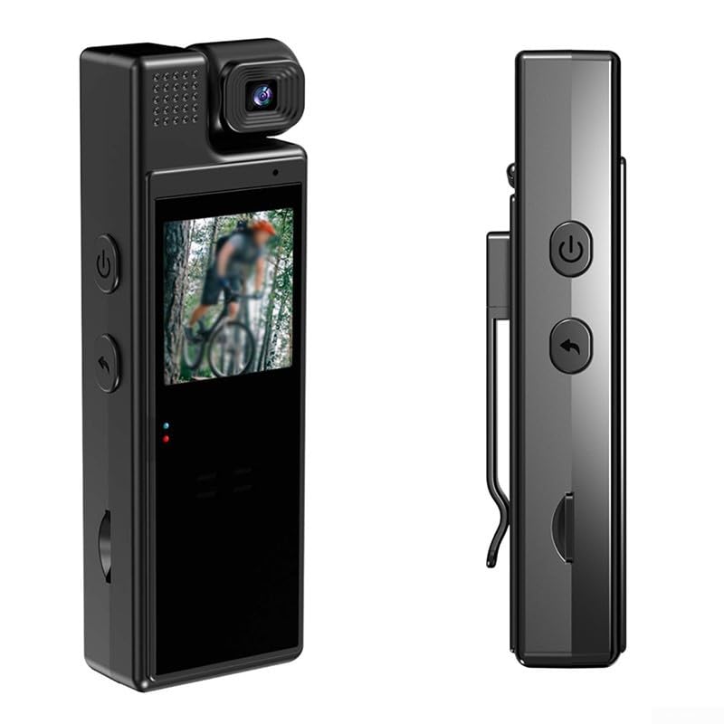 Mini Body Camera 1080P HD - Portable Wearable Pocket Video Recorder with 1.3