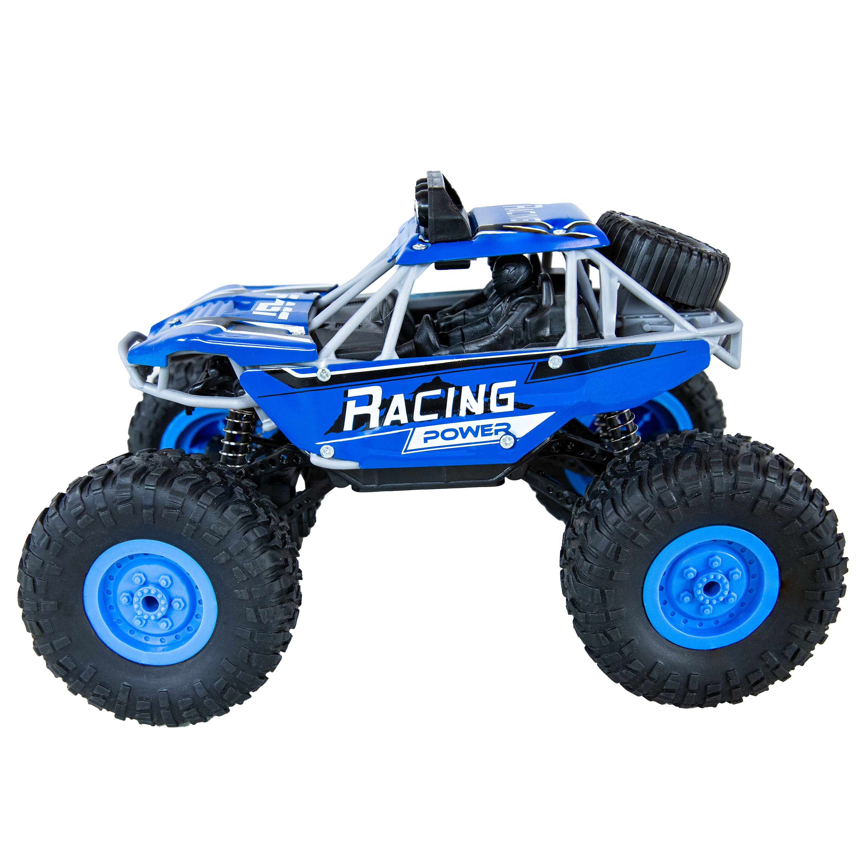 Sunnydaze Monster Truck Remote Control Car for Kids - 1:16 Scale 4WD Off-Road RC Truck with 2.4GHz Wireless Remote - Perfect for Outdoor Play, Backyard Racing & Birthday Gifts