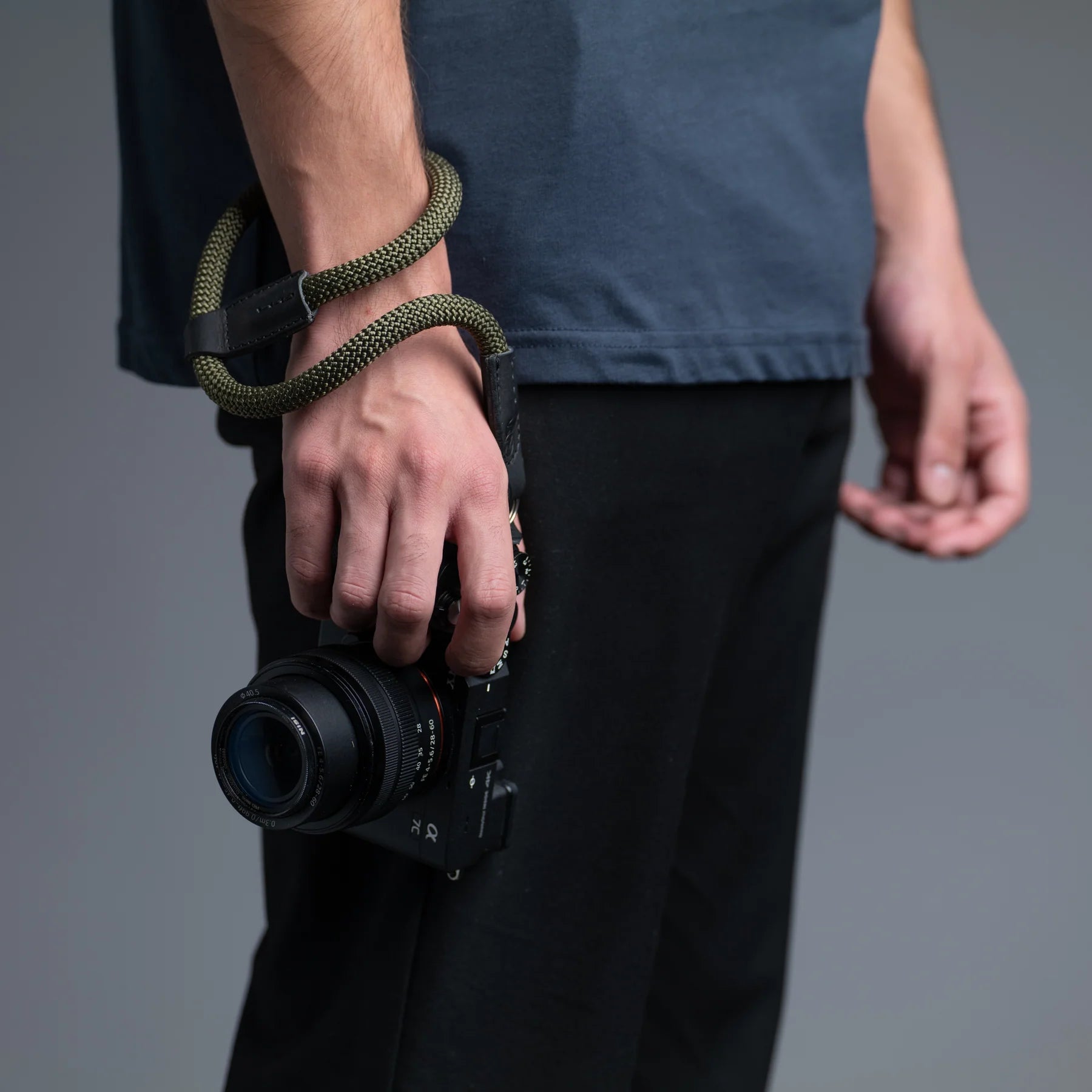 Cooph Rope Hand Strap - Durable Army Green Camera Strap for DSLR & Mirrorless Cameras - Perfect for Travel, Hiking & Outdoor Photography
