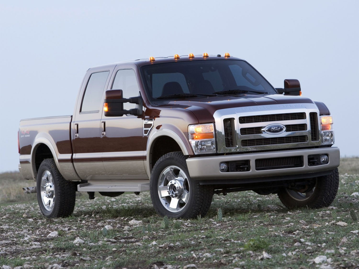 Clear Lens Fog Lights Kit with Wiring Harness & Brackets for 2008-2010 Ford F-Super Duty - Perfect for Night Driving, Off-Roading & Enhanced Visibility in Foggy Conditions