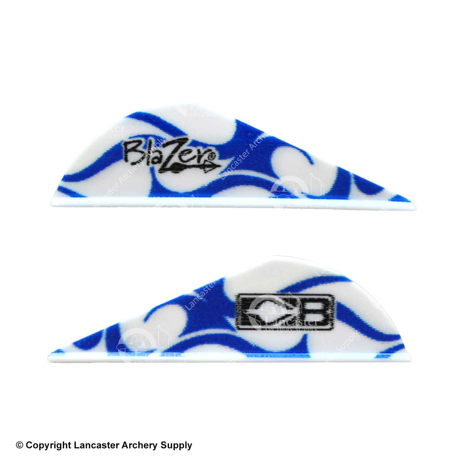 Bohning True Color Blazer Vanes - High Visibility Archery Fletching for Outdoor Hunting & Target Practice