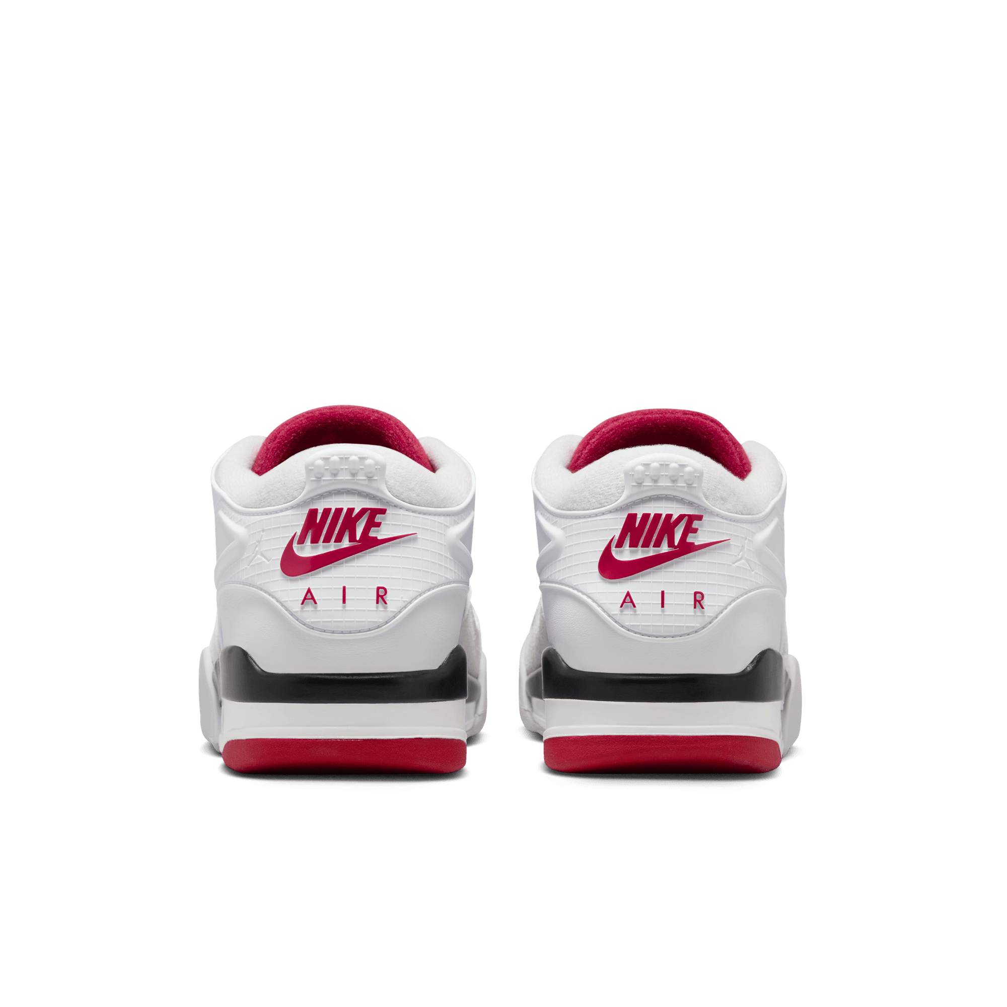 AIR JORDAN 4 Retro Men's Sneakers - White/Varsity Red Basketball Shoes for Men | Perfect for Streetwear, Gym & Casual Outfits