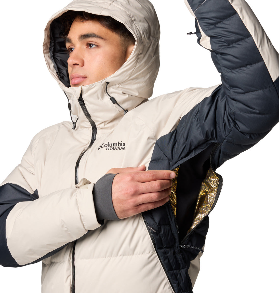 Columbia Roaring Fork™ II Down Jacket for Men - Lightweight Warm Winter Coat for Outdoor Activities, Hiking & Camping