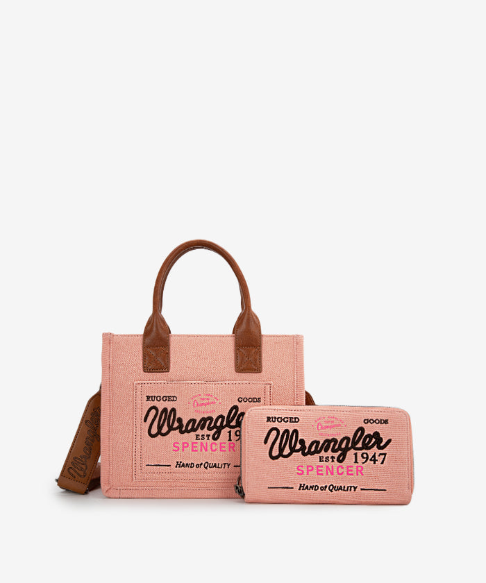 Wrangler Canvas Crossbody Bag Set for Women & Men - Durable & Stylish Shoulder Bag - Perfect for Travel, Hiking & Everyday Use