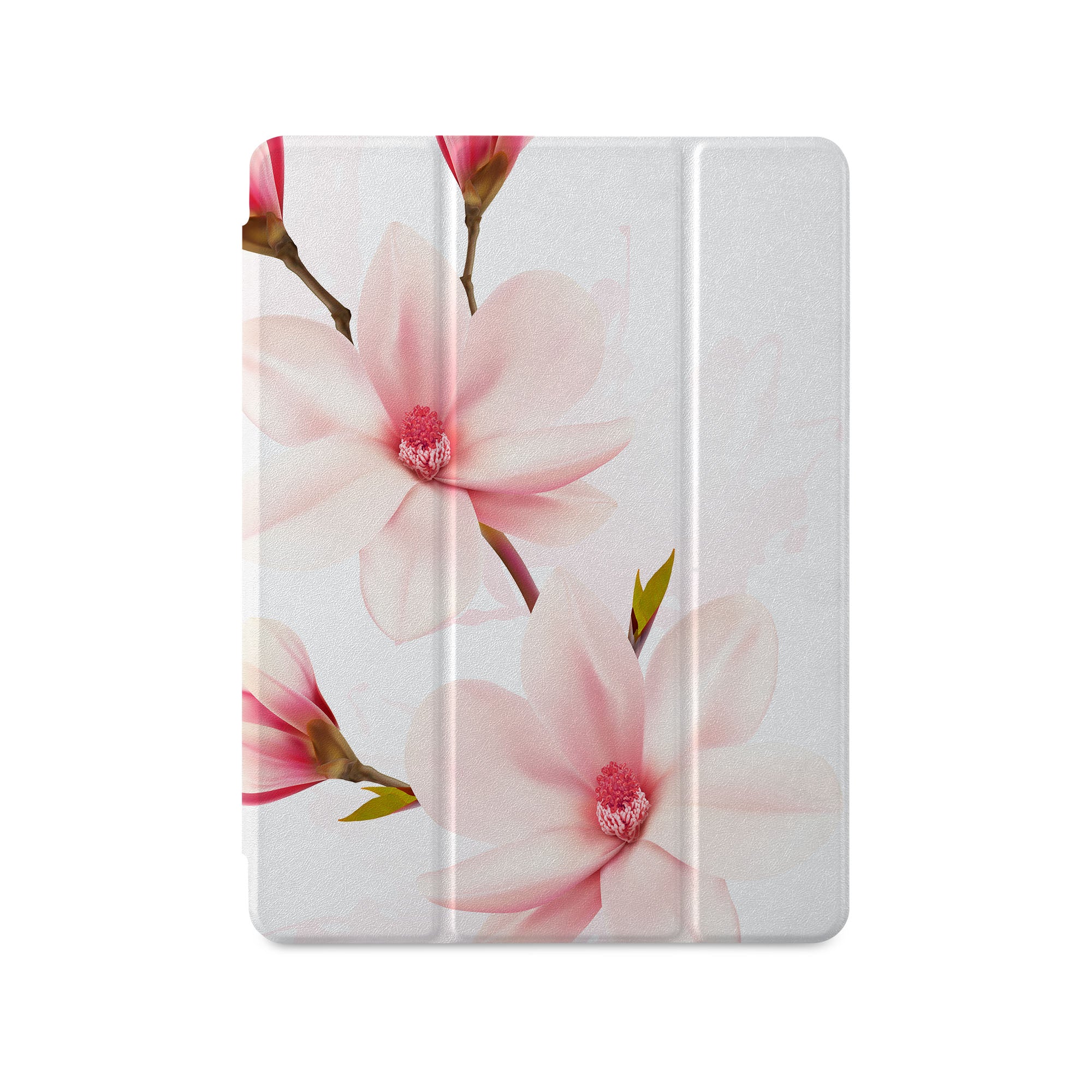 iPad 360 Elite Case - Shockproof Protective Cover with Pink Flower Design for iPad Air/Pro, Perfect for Work, School & Travel