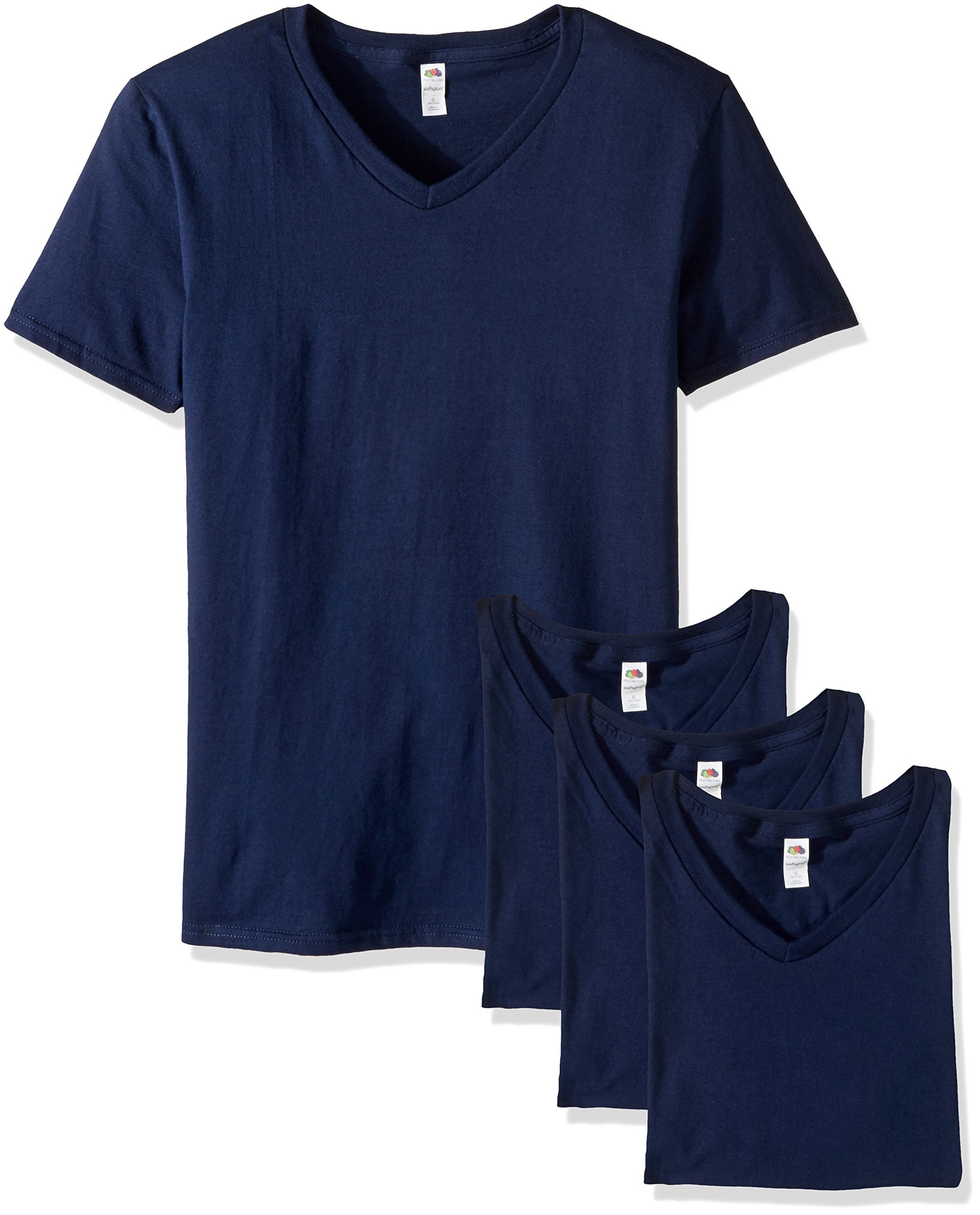 Fruit of the Loom Men's Lightweight Cotton T-Shirts - Short & Long Sleeve Comfort Fit Casual Tees for Everyday Wear, Workout & Lounge