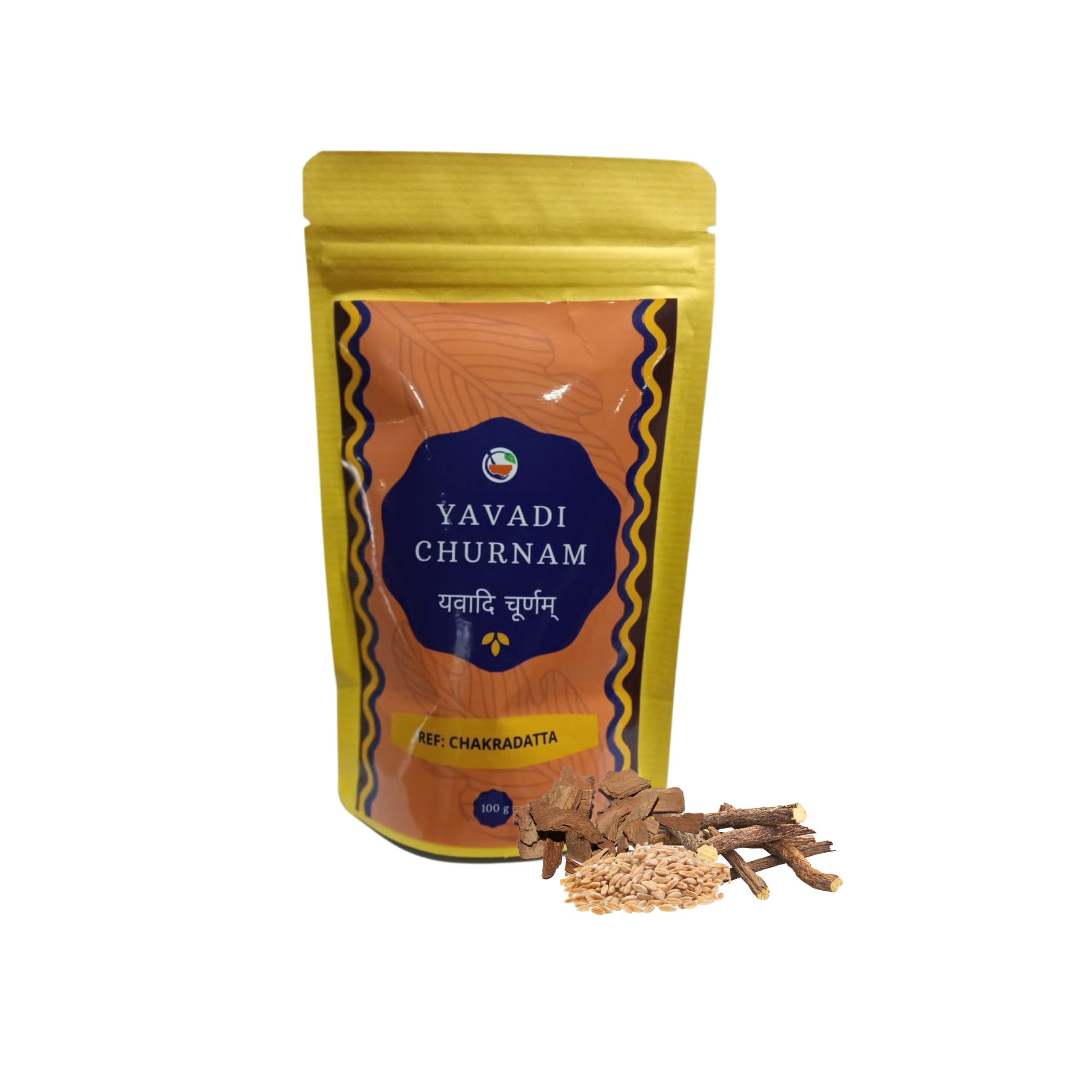 Yavadi Churnam Ayurvedic Face Pack for Lasting Skin Glow - 100g Natural Herbal Powder for Brightening, Anti-Aging & Radiant Complexion | Perfect for Daily Skincare & Spa Treatments