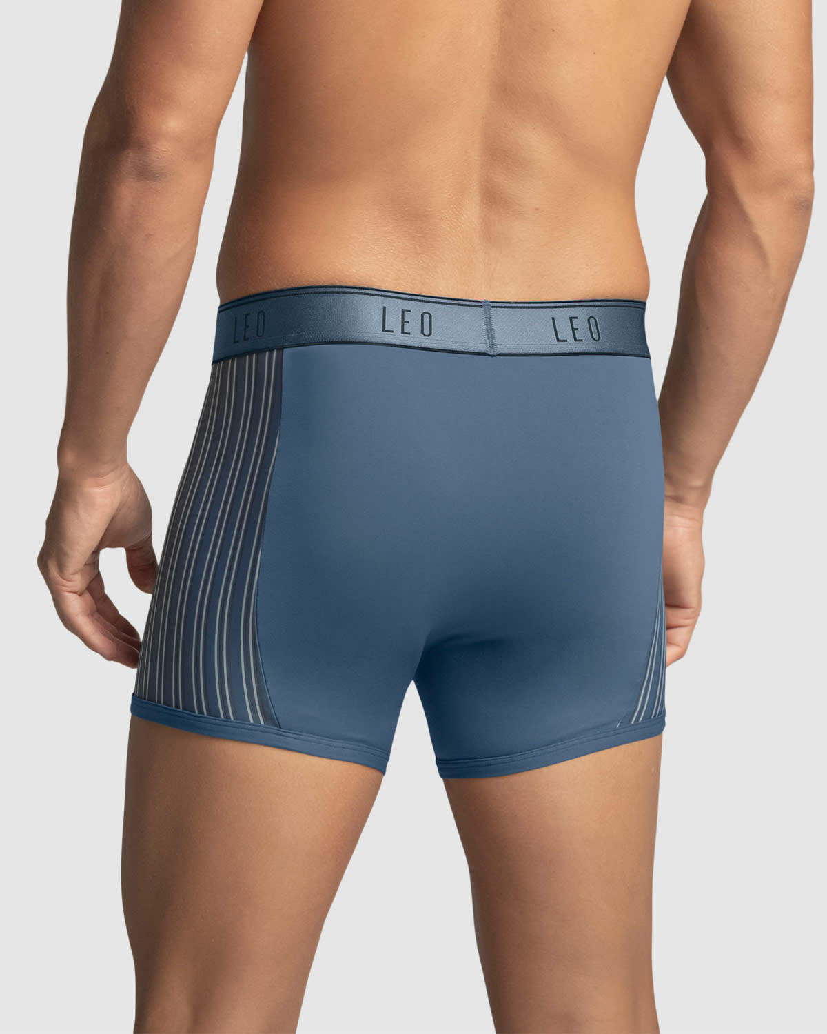3 Pack Perfect Fit Trunk Underwear for Men with Contrast Stitching - Soft Cotton Boxer Briefs for Everyday Comfort, Workout & Lounge