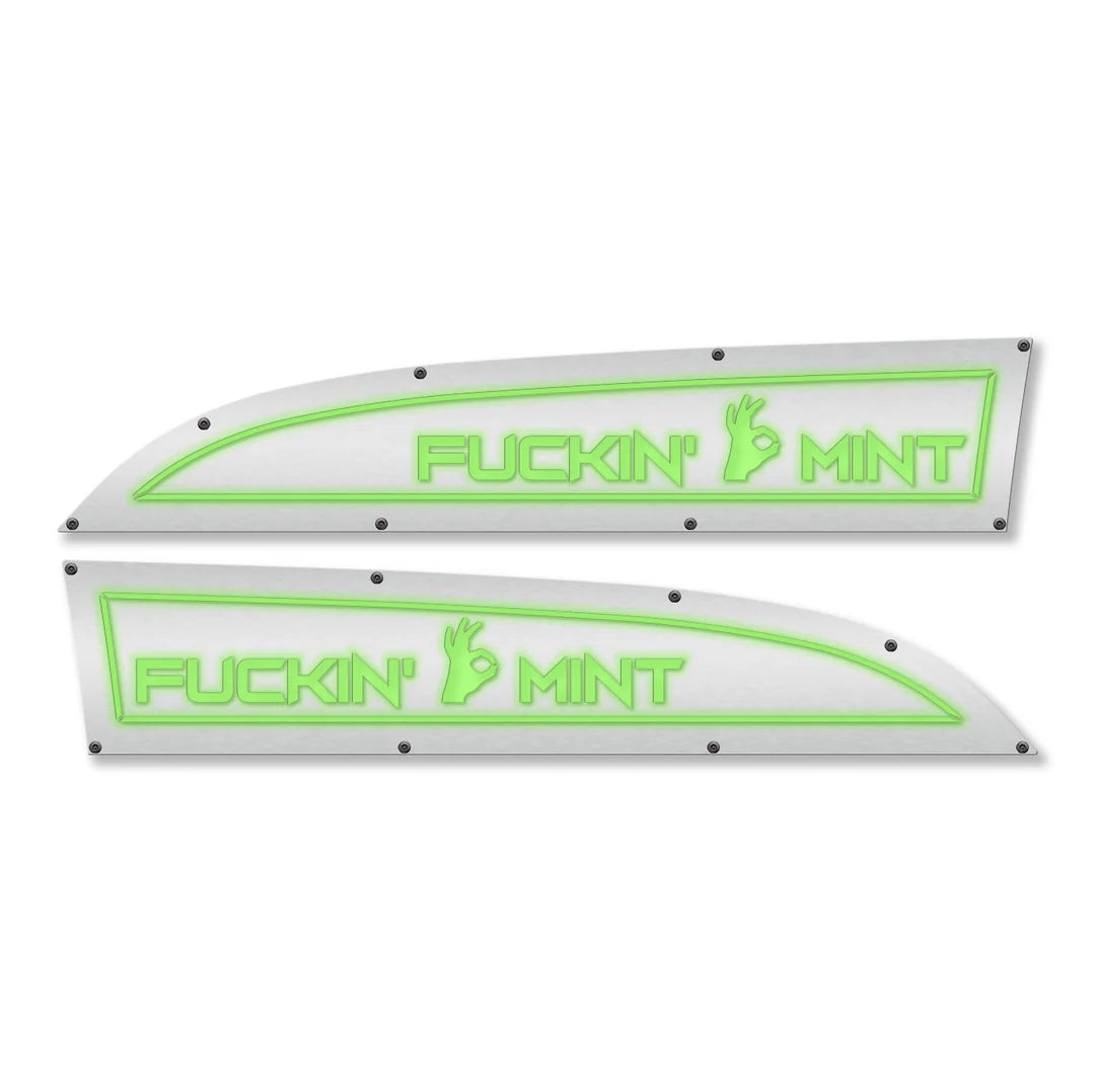 Custom 2011-2016 Ford Super Duty Fender Badge Replacements - LED Compatible, Fully Customizable for Truck Enthusiasts | Perfect for Off-Roading & Car Shows