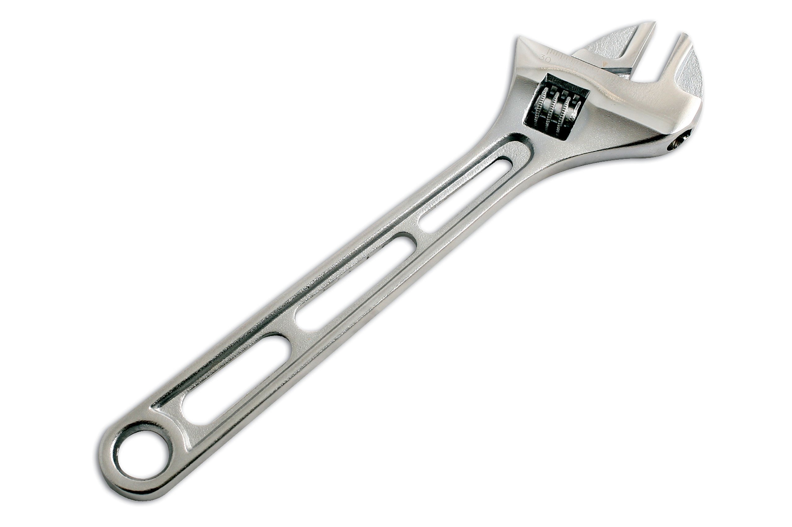 **4923 Laser Adjustable Wrench 250mm (10 Inch) - High Precision Tool for Plumbing, Automotive & DIY Home Repairs**