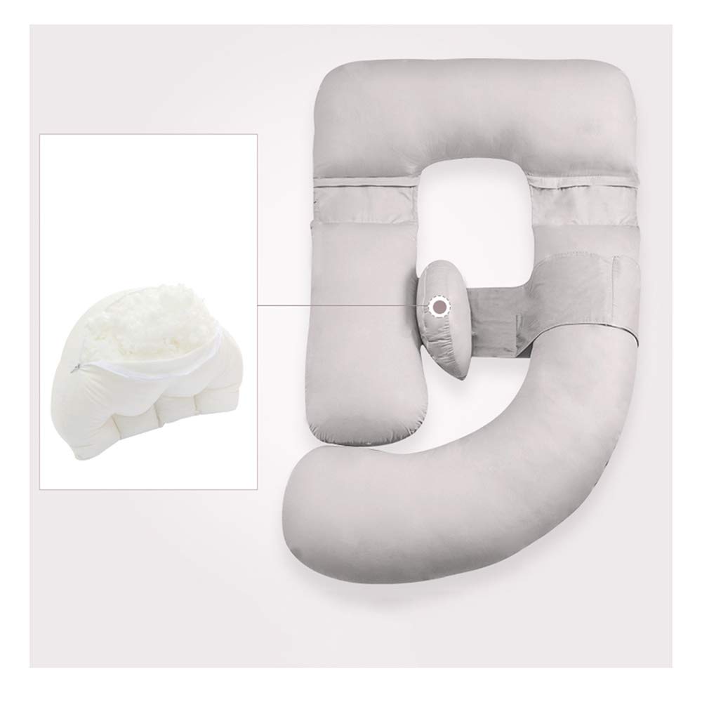 **U-Shaped Pregnancy Body Pillow for Maternity Support – Full Body Pillow with Detachable Extension for Back, Hips, Legs & Belly Comfort – Ideal for Pregnant Women & Side Sleepers**    *(Use Cases: Perfect for pregnancy comfort, postpartum recovery, side sleeping support, and relieving back & hip pain.)*