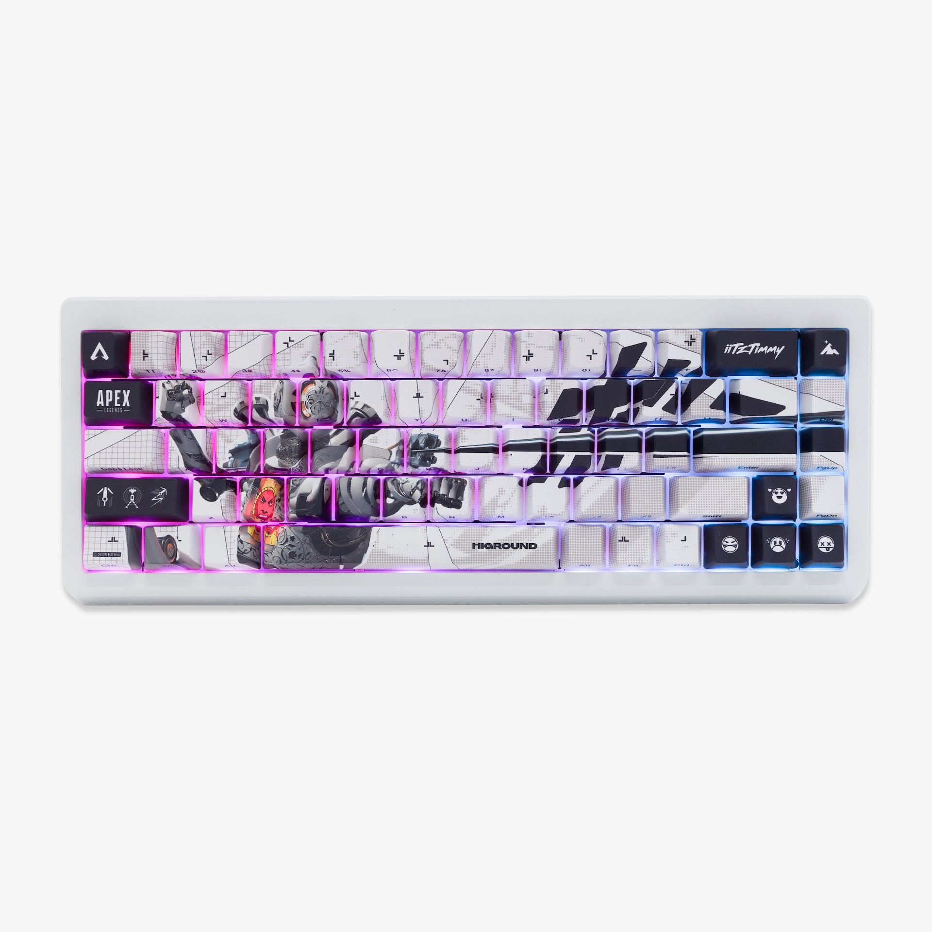 Apex Legends™ Higround Summit 65 Mechanical Gaming Keyboard - War Machine Edition | Fast Response for FPS & Battle Royale Games | Perfect for Esports & Competitive Gaming