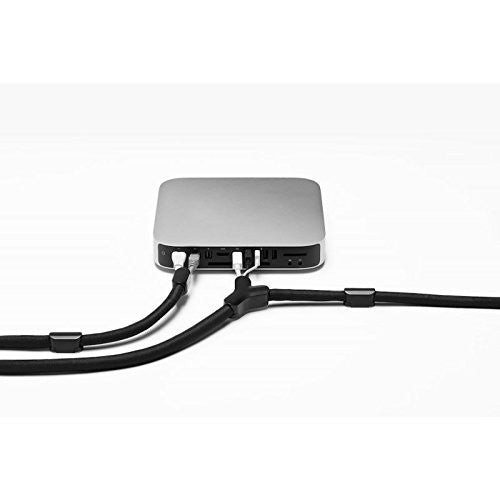 Bluelounge Soba - Premium Cable Organizer for Home & Office - Tangle-Free Cord Management Solution for Desks, TVs, and Electronics
