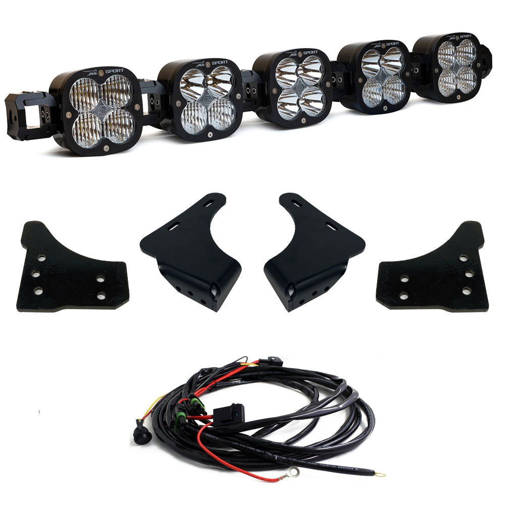 2021-2023 Ford F150 Baja Designs 5XL Linkable LED Bumper Light Kit - Off-Road Driving & Night Adventure Lighting Solution