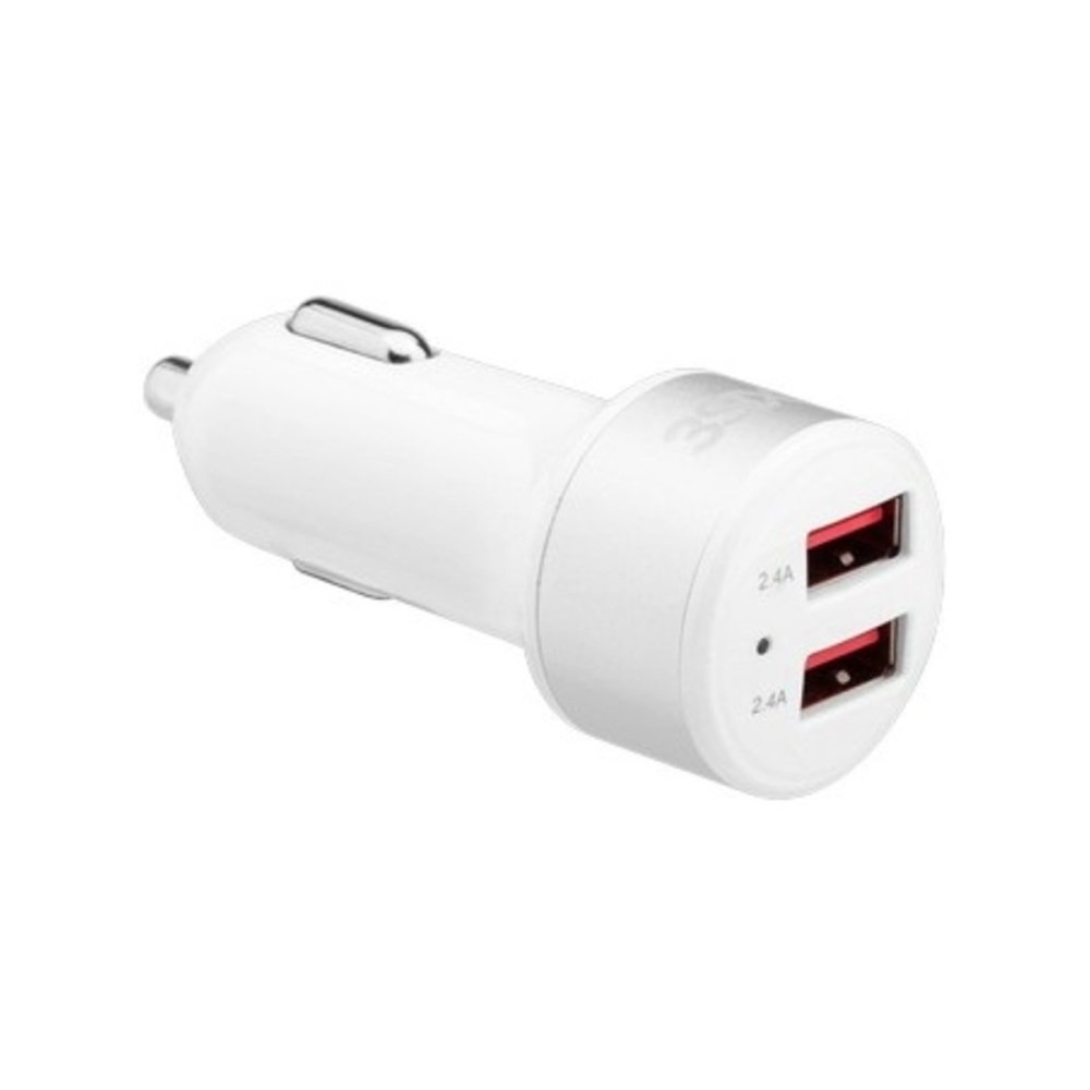 3sixT Fast Car Charger 4.8A Dual USB Port - Quick Charge for iPhone, Android & More - Perfect for Road Trips & Daily Commute