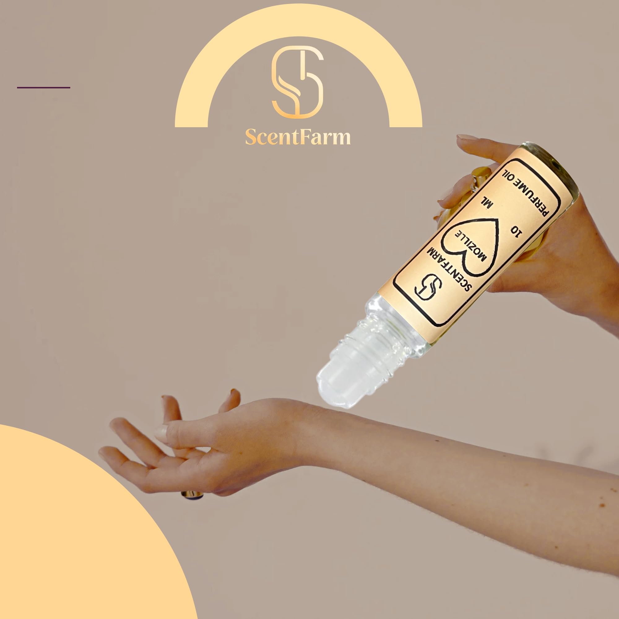 Mozille Perfume Oil Roll-On for Women - Inspired by Maison Margiela Replica, Long Lasting Fragrance, 10ML Travel Size - Perfect for Daily Wear, Date Nights & Special Occasions