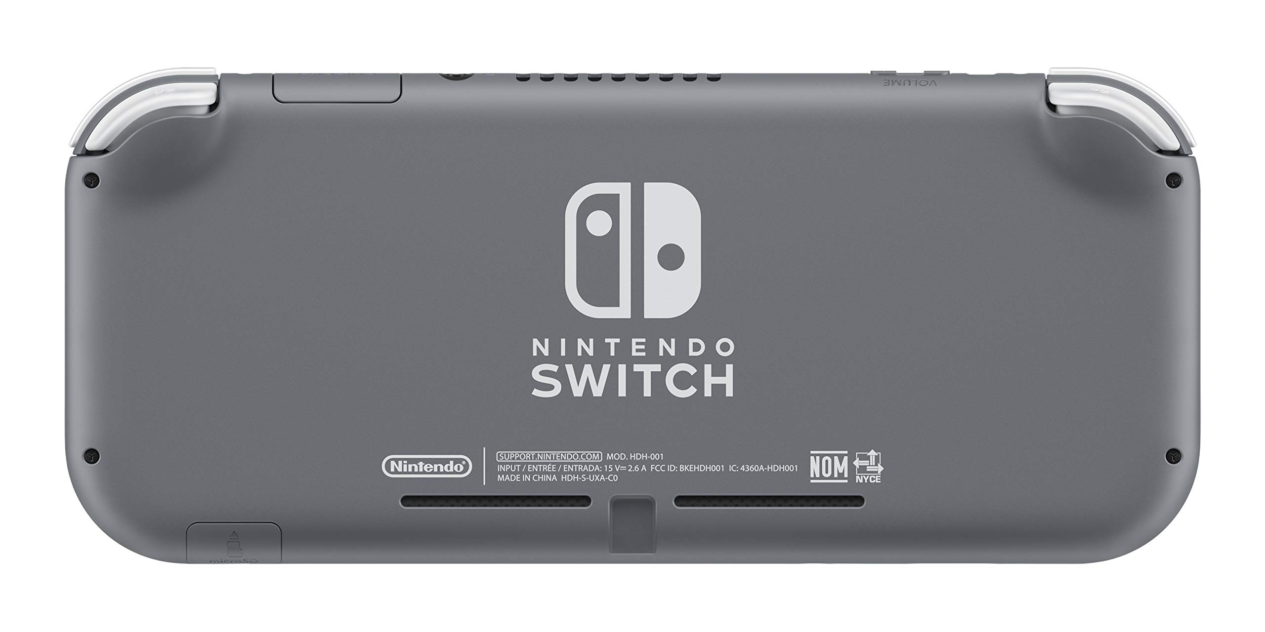 Nintendo Switch Lite Gray - Portable Handheld Gaming Console for Kids & Adults | Play Anywhere, Home & Travel Gaming System