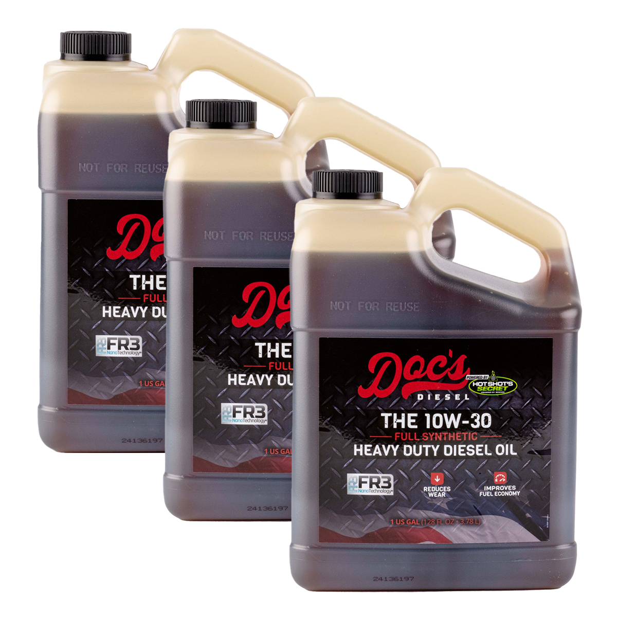 Doc's Diesel Dodge RAM 6.7L/5.9L Cummins 10W-30 Full Synthetic Engine Oil Change Kit (1989-2024) - Complete Oil Filter & Lubrication Solution for Heavy-Duty Truck Maintenance & Performance Tuning