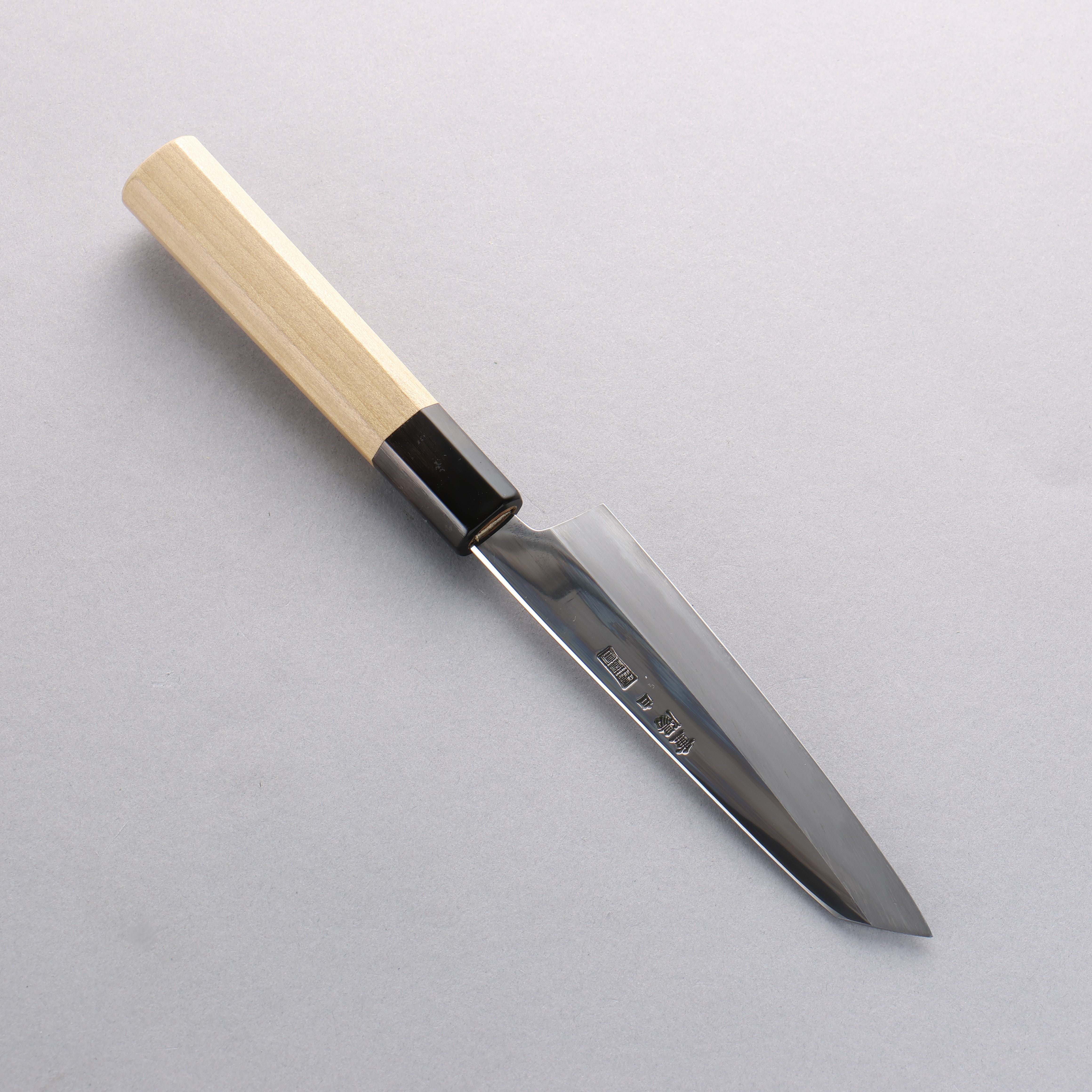 Premium Choyo White Steel Kiritsuke Petty Knife 135mm - Mirror Polish Blade with Magnolia Wood Handle - Perfect for Sushi, Vegetables & Precision Kitchen Tasks