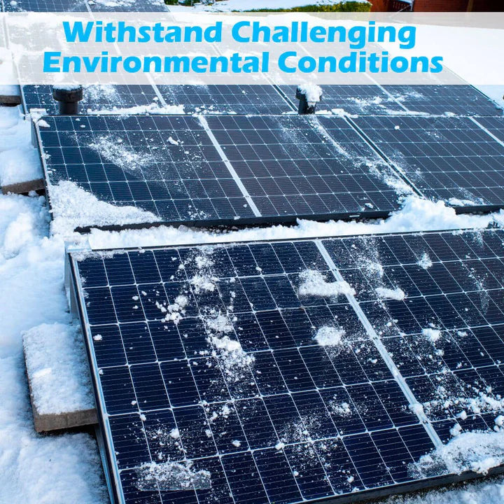 200W Monocrystalline Solar Panel - High Efficiency Solar Power for Home, RV, Boat & Off-Grid Use