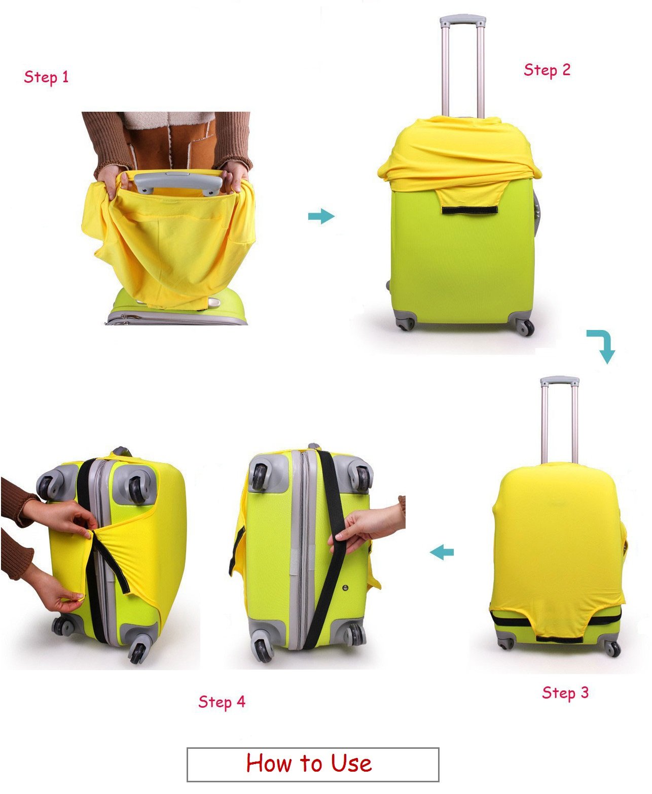 3D Cute Cat & Dog Print Washable Luggage Cover with Zipper - Fits 18-32 Inch Suitcases (Grey Cat Design, XL) - Perfect for Travel Protection & Makes a Great Holiday Gift for Pet Lovers