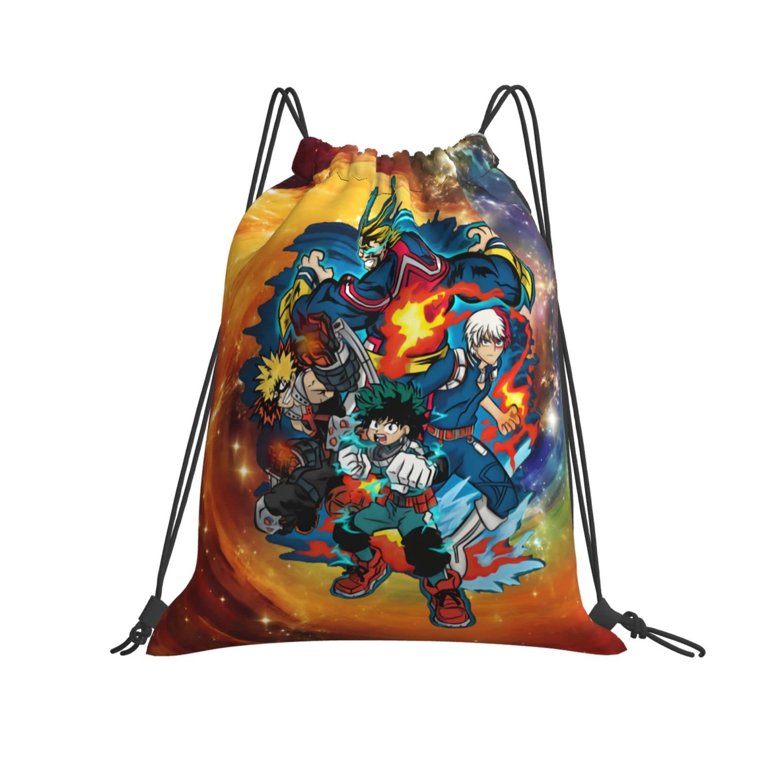 Heroes Drawstring Bag - Gym & Beach Waist Pack for Travel, Yoga, Camping