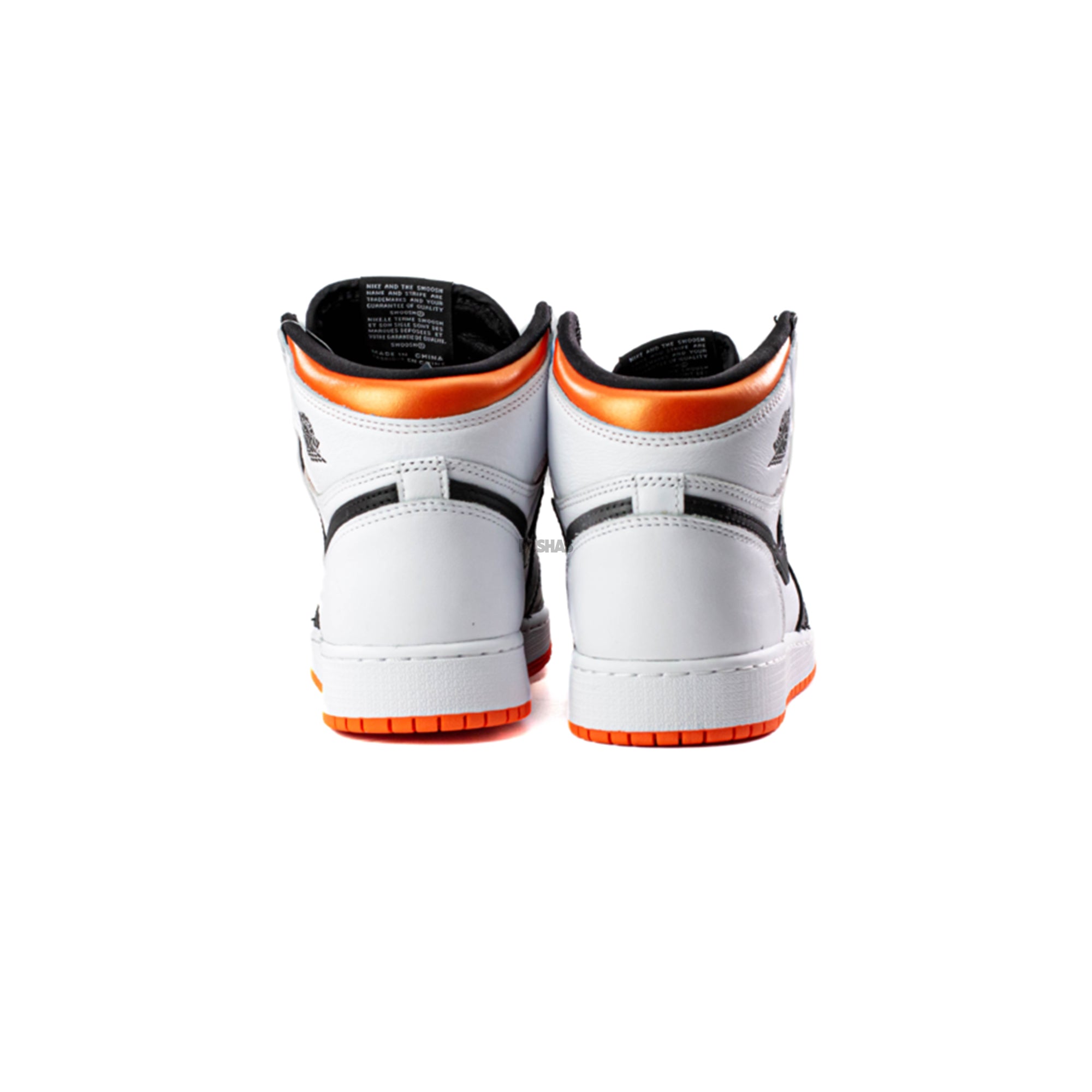 Air Jordan 1 High 'Electro Orange' GS Sneakers (2021 Release) - Women's Basketball Shoes for Court Performance & Streetwear Fashion