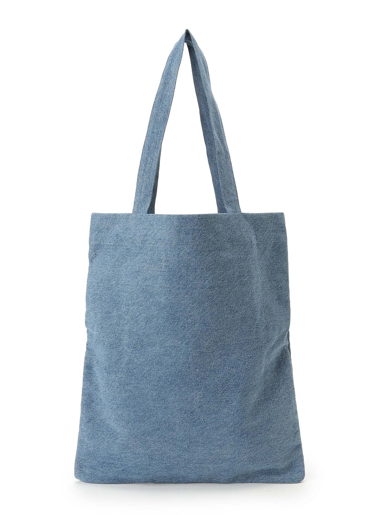 C/DENIM Y DESIGN Patchwork Denim Tote Bag - Stylish & Durable Handbag for Women, Perfect for Shopping, Work, and Everyday Use