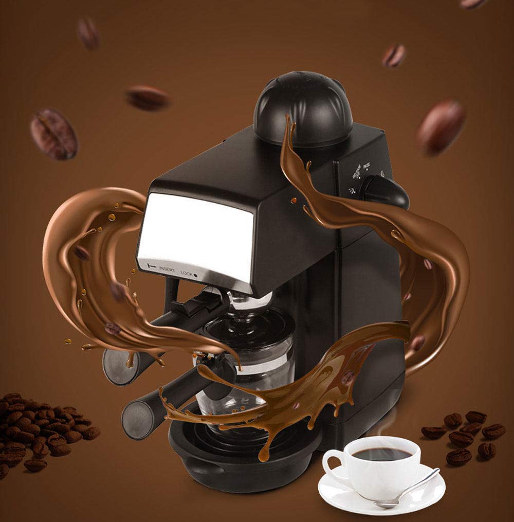 Premium 2-in-1 Semi-Automatic Espresso & Coffee Machine with 5 Bar Pressure, Milk Frother, Built-in Heating Tray & Accessories - Perfect for Home Baristas & Coffee Lovers to Make Latte, Cappuccino & More