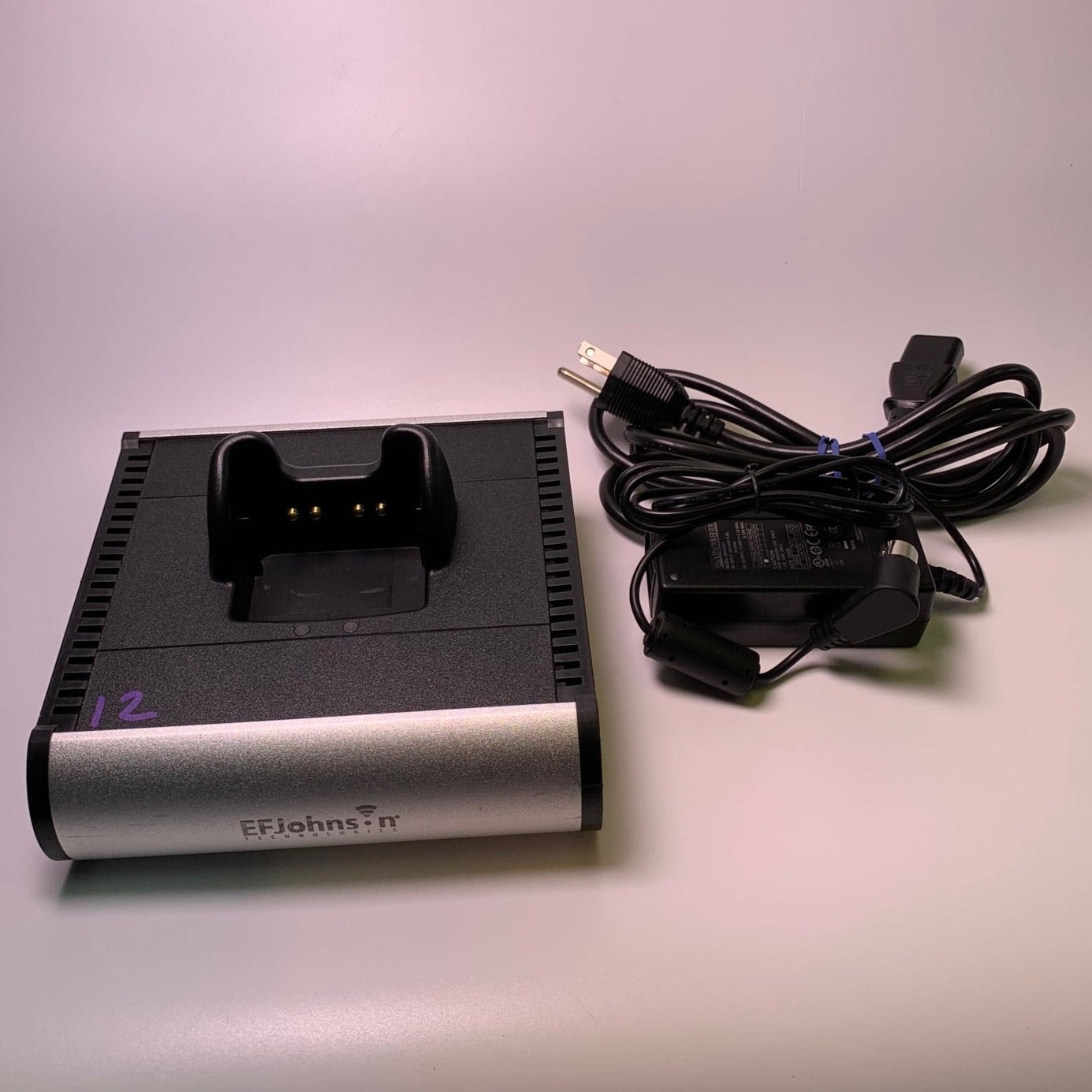 EF Johnson 563 0600 235 Single Bay Viking Lithium Charger - Compatible with VP600, VP900 & More | Fast Charging for Two-Way Radios | Perfect for Public Safety, Security & Emergency Communications