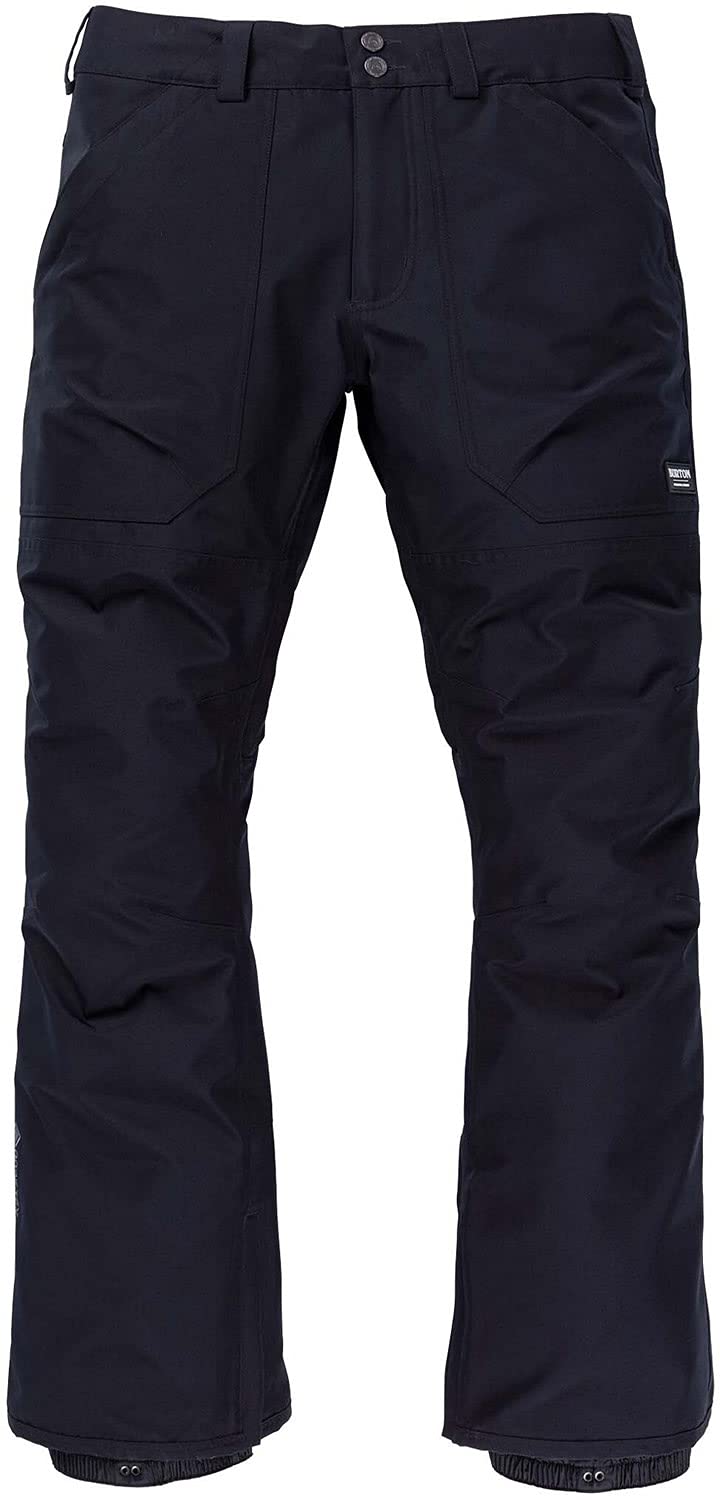 Burton Ballast Gore-Tex Waterproof Snowboard Pants for Men - Winter Skiing & Snowboarding Gear for Cold Weather Protection