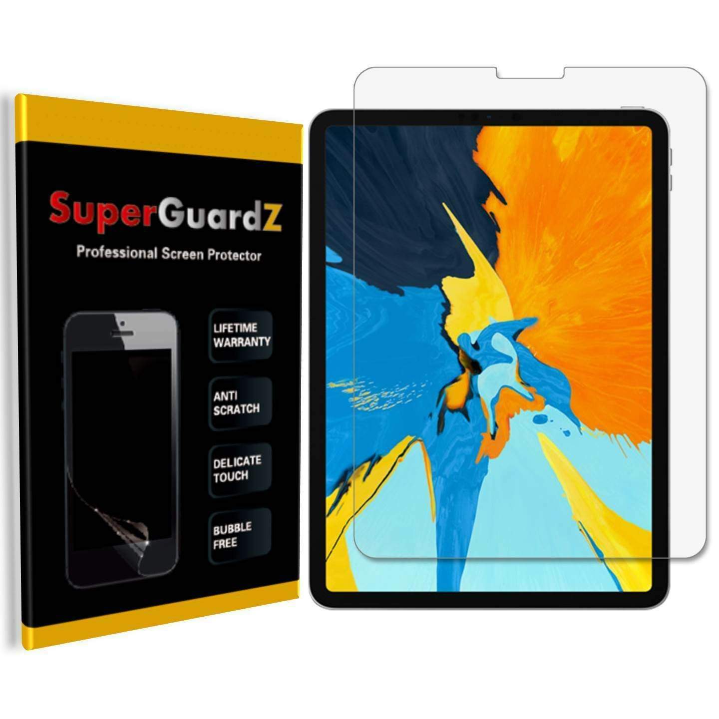 SuperGuardZ [3-Pack] Tempered Glass Screen Protector for iPad Air 5th/4th Gen (2022/2020) & iPad Pro 11 (2022-2018) - Ultra Clear, Anti-Scratch, Anti-Bubble, HD Protection - Perfect for Work, Study, and Entertainment
