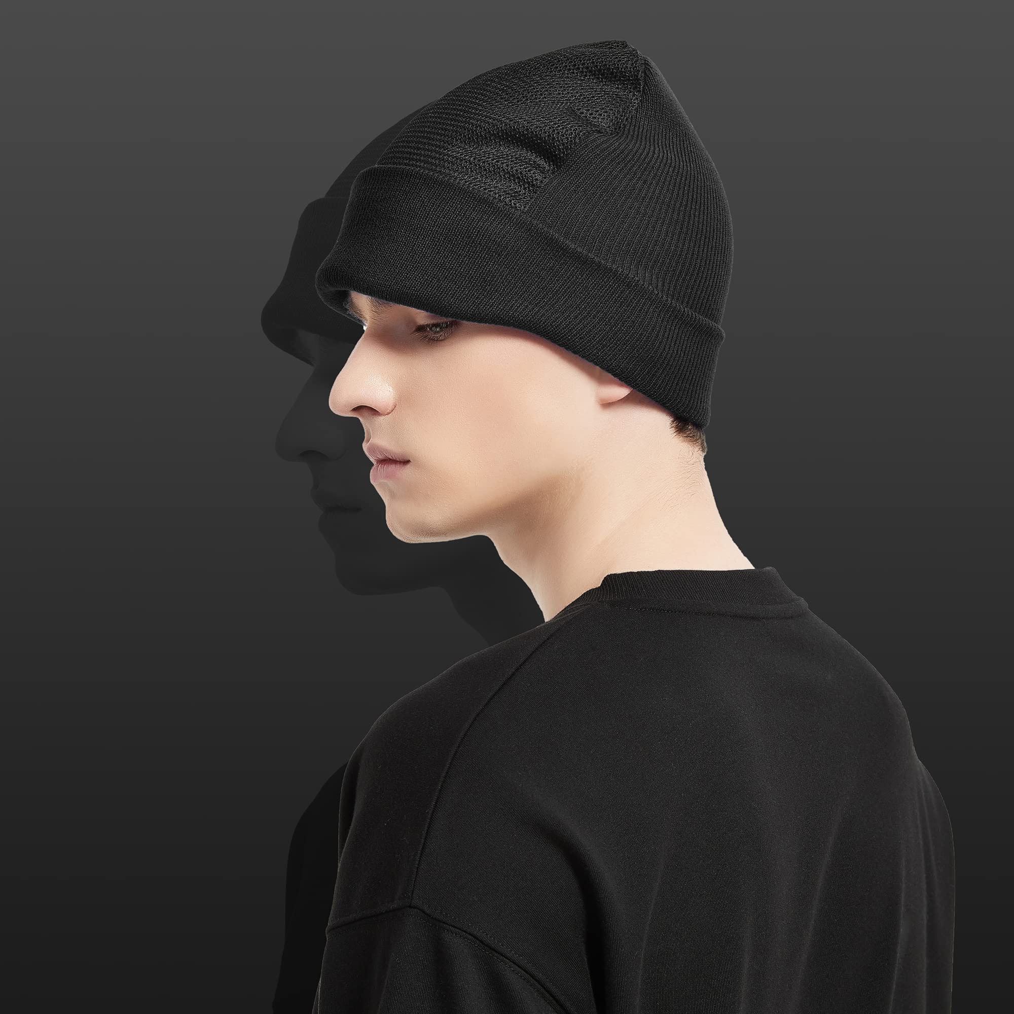 Professional B-Boy Cap - Padded Headspin Beanie for Breakdancing - Knitted Cotton Spin Hat for Dancers & Performers - Perfect for Street Dance, Hip Hop, and Urban Fashion