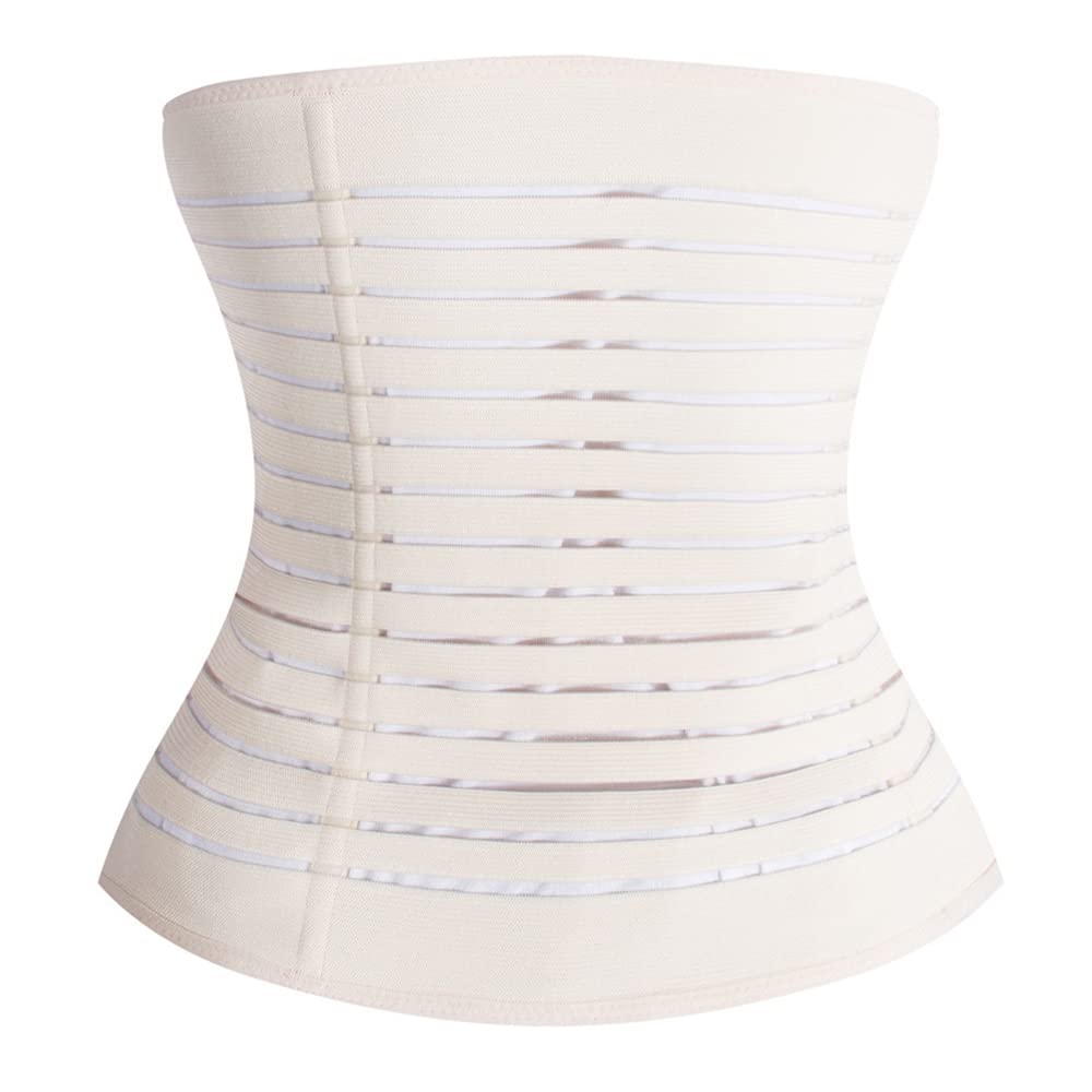 Best Waist Trainer for Women - Corset Cincher Body Shaper & Workout Girdle - Hourglass Figure Enhancer for Weight Loss, Postpartum Recovery & Special Occasions